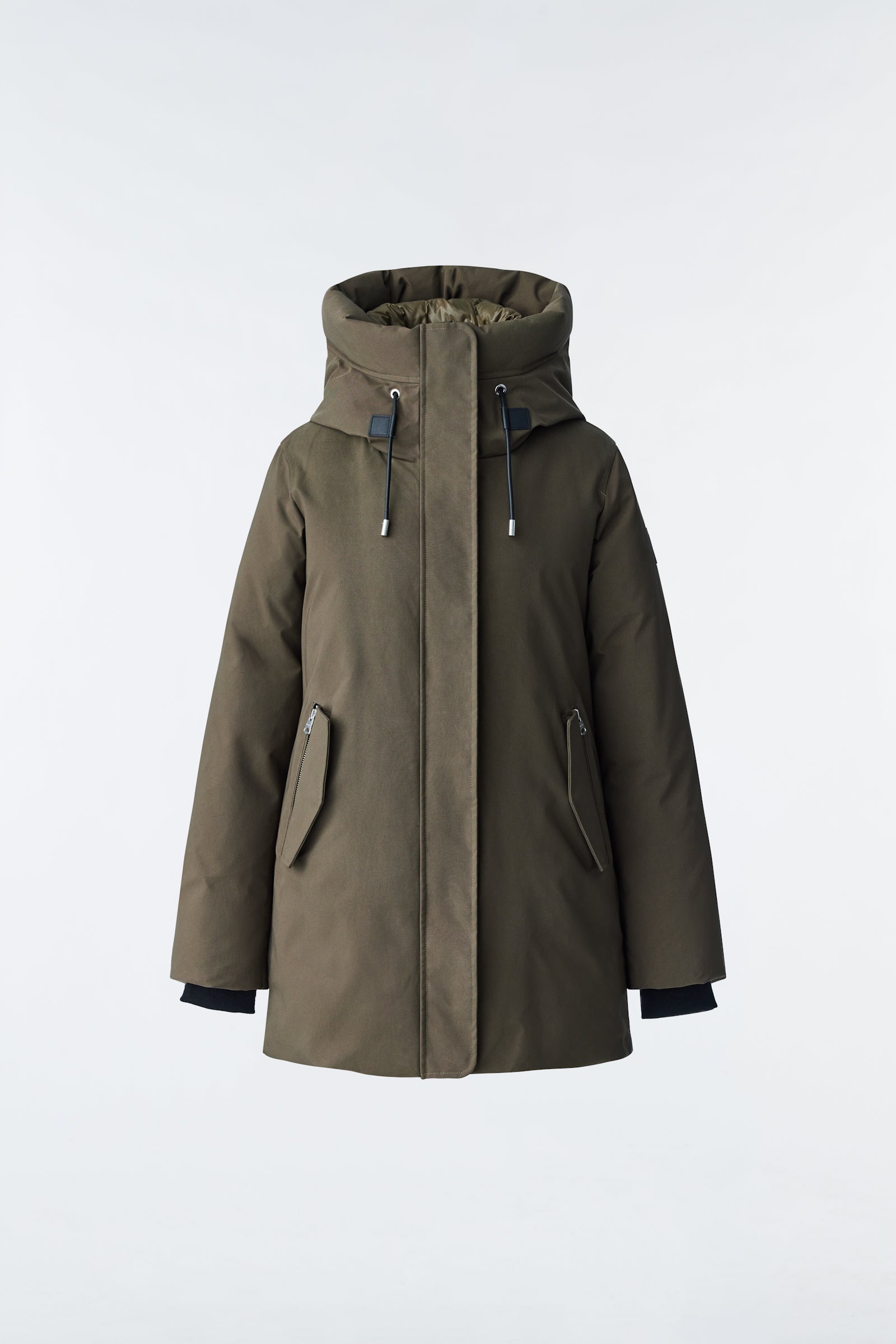 KINSLEE 2-in-1 oversized down parka with bib - 1