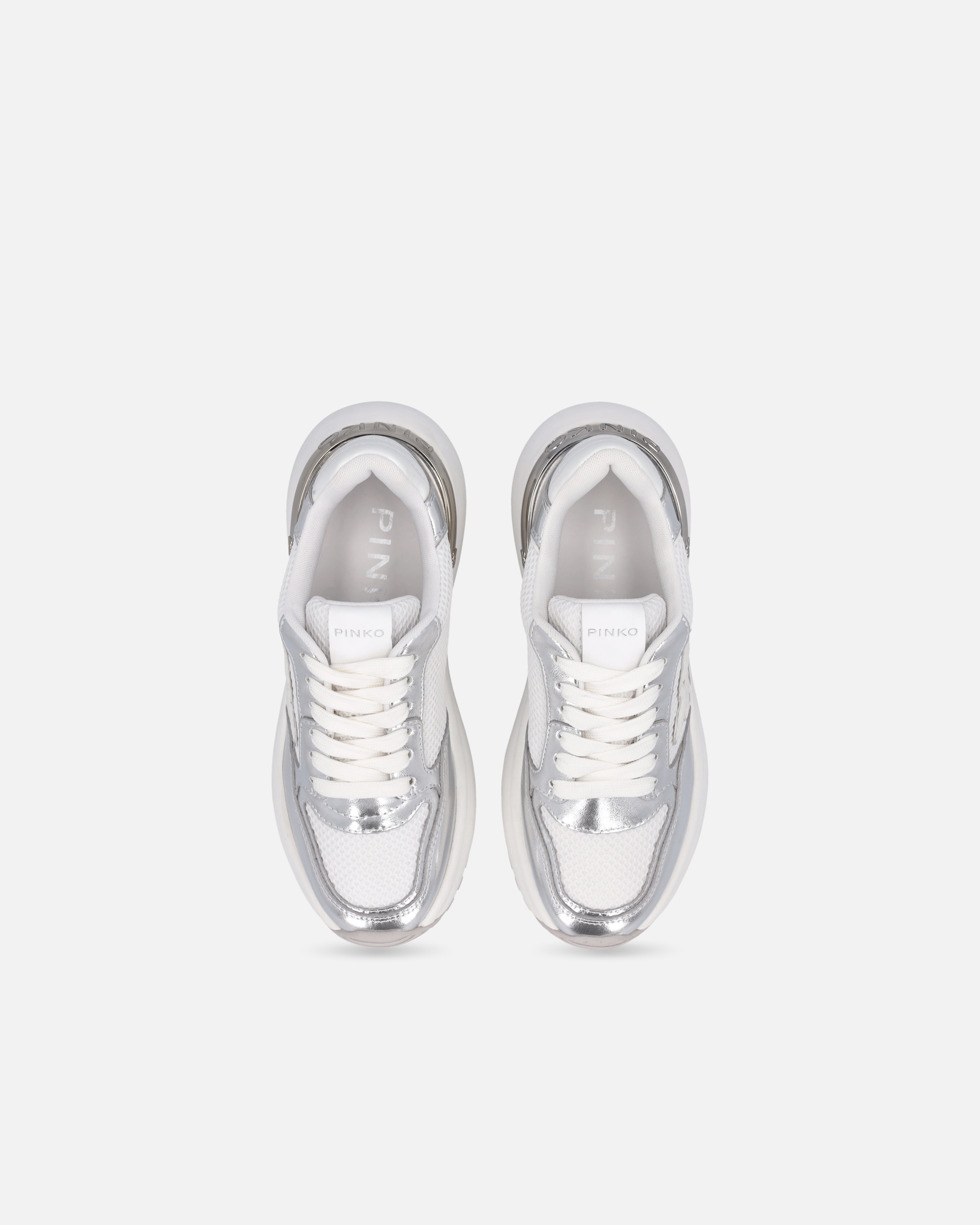 LAMINATED CHUNKY SNEAKERS WITH LOGO - 9