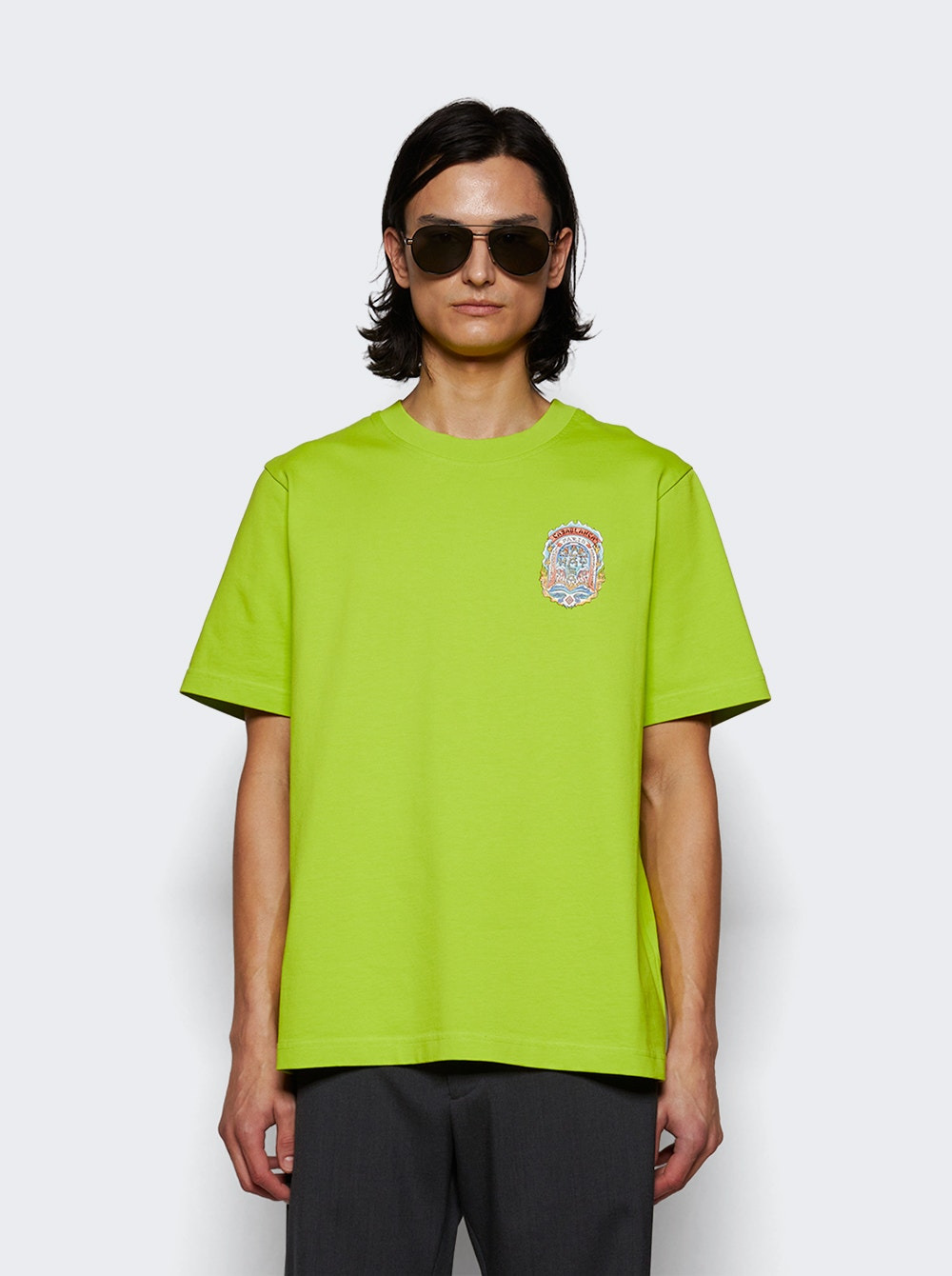 Casa Way Skate Printed Tee Green - 2