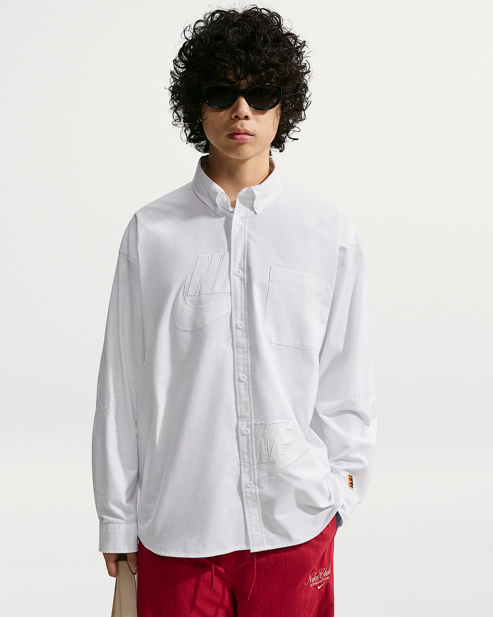 Nike Club Rules Men's Long-Sleeve Oxford Top - 1