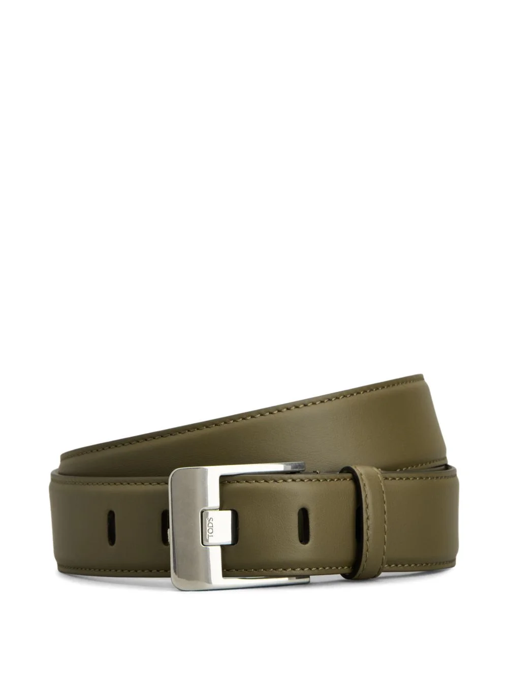 stitched buckle belt - 1