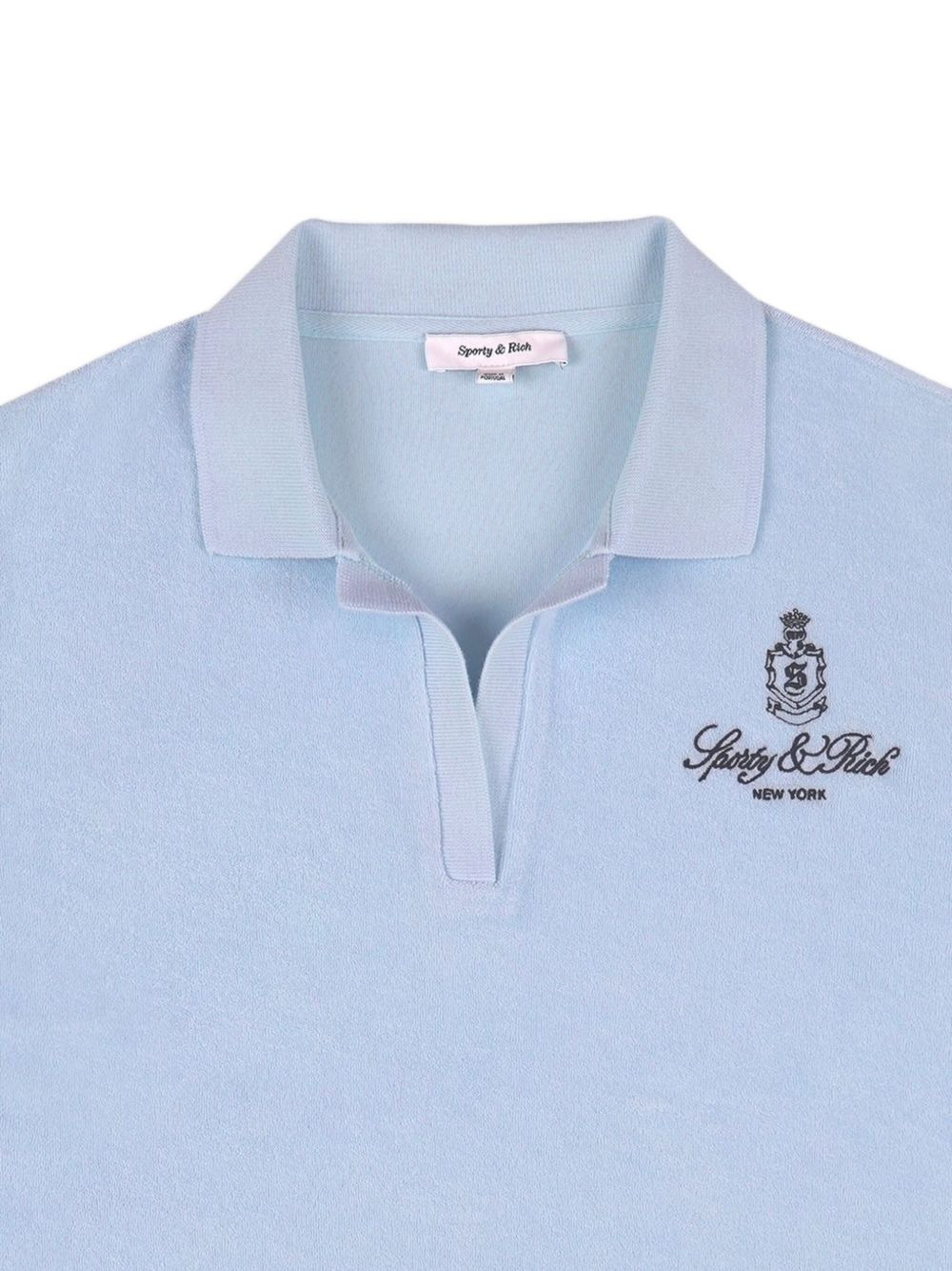 logo-embroidered short-sleeve polo shirt - 2