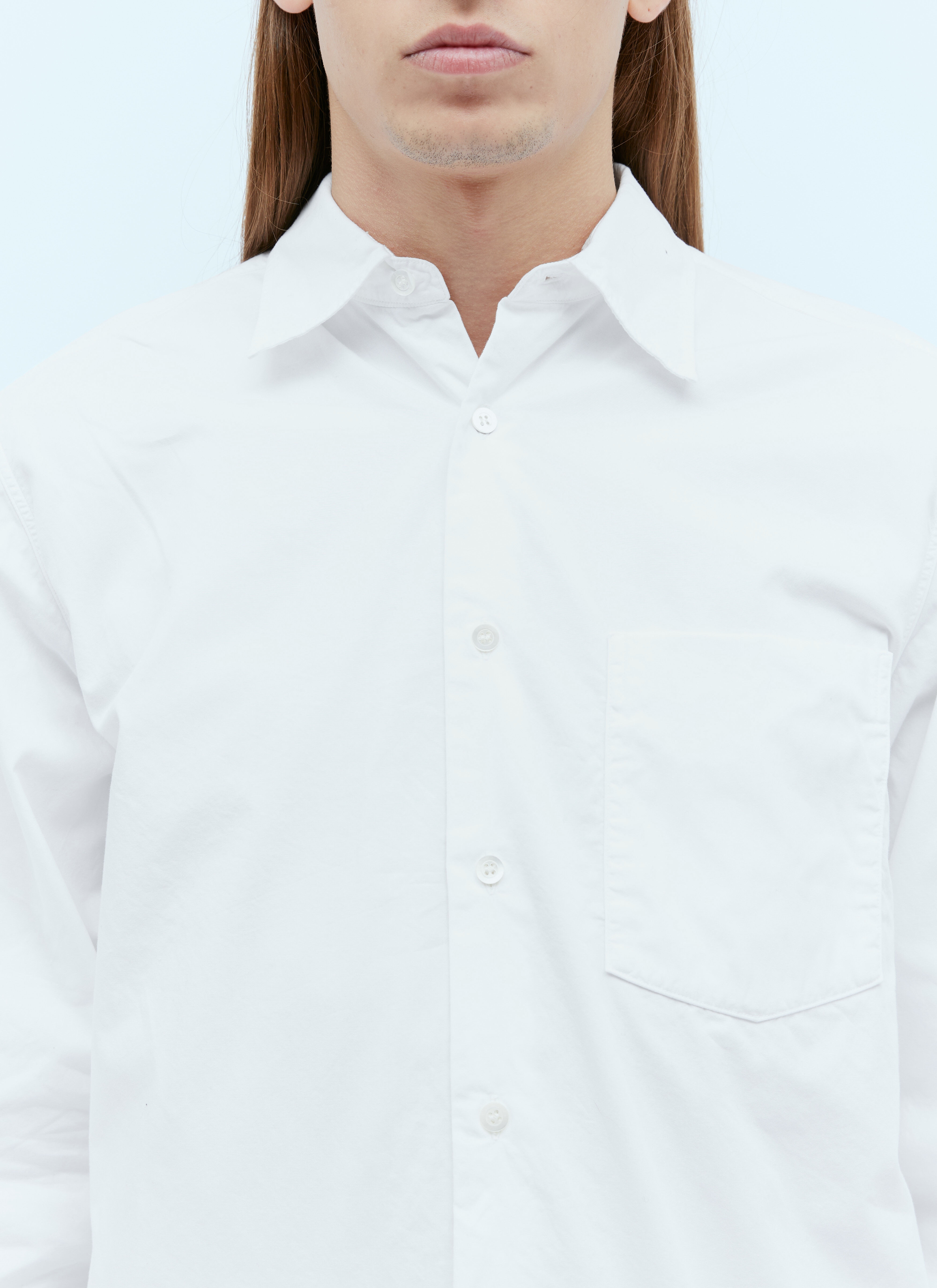 Patch Pocket Cotton Shirt - 4