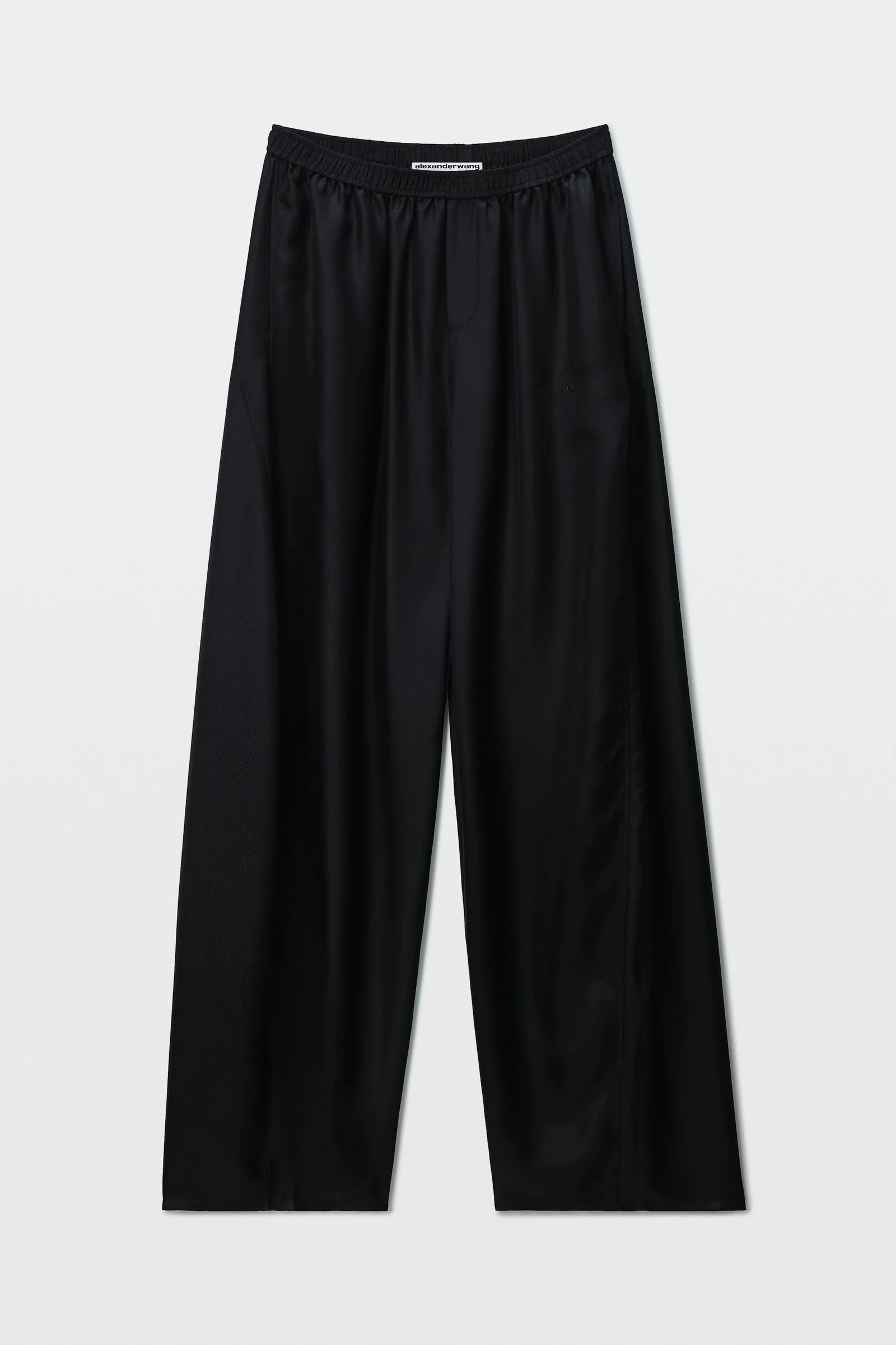 silk mid-rise track pant - 1