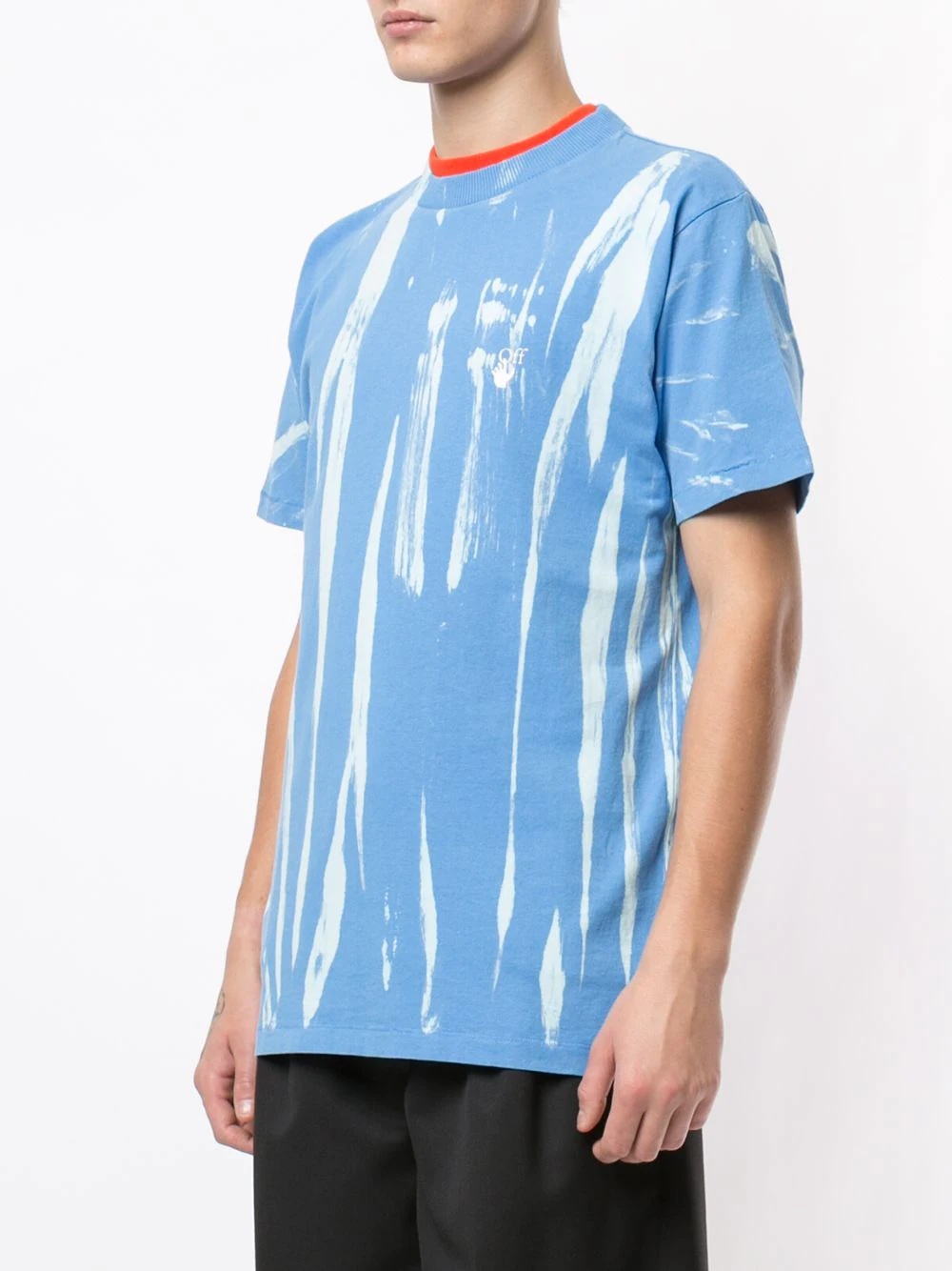 reflective Arrows tie-dye T-shirt - 3