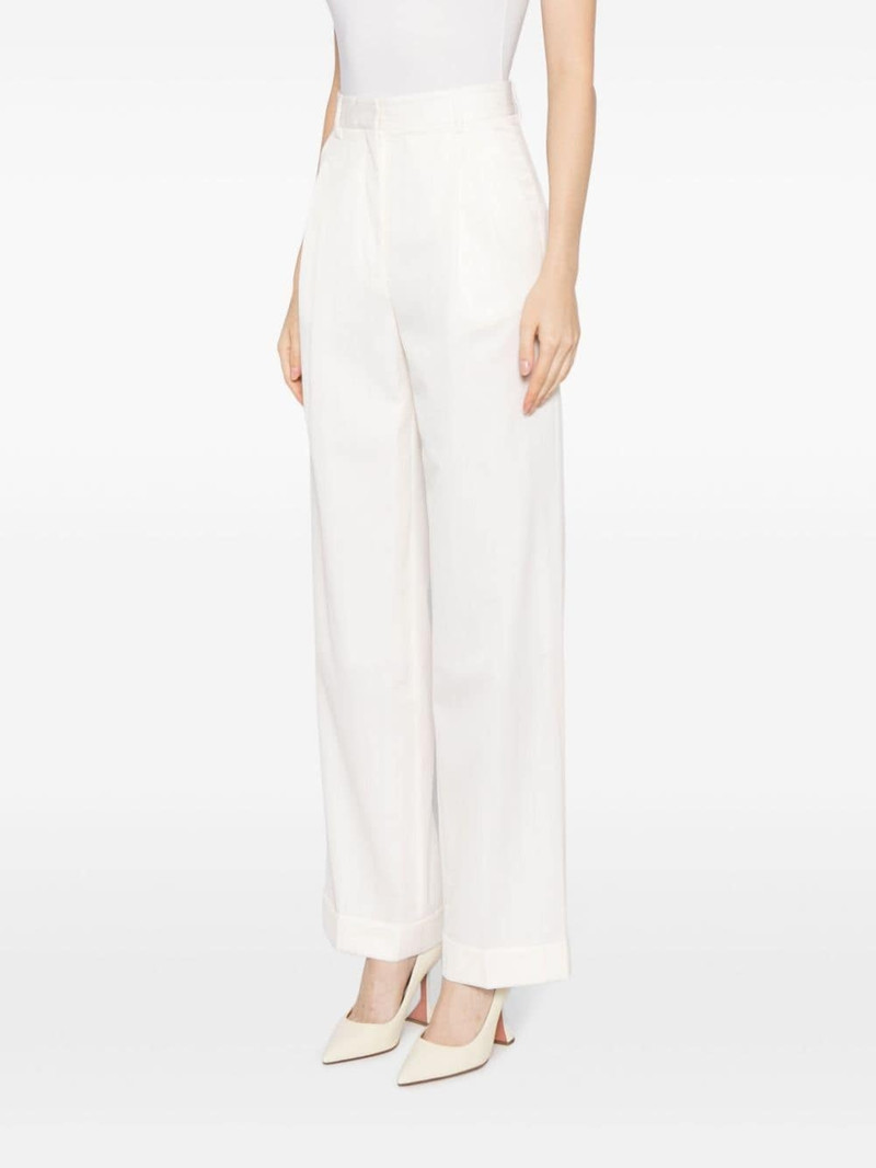 high-waist wool straight-leg trousers 3