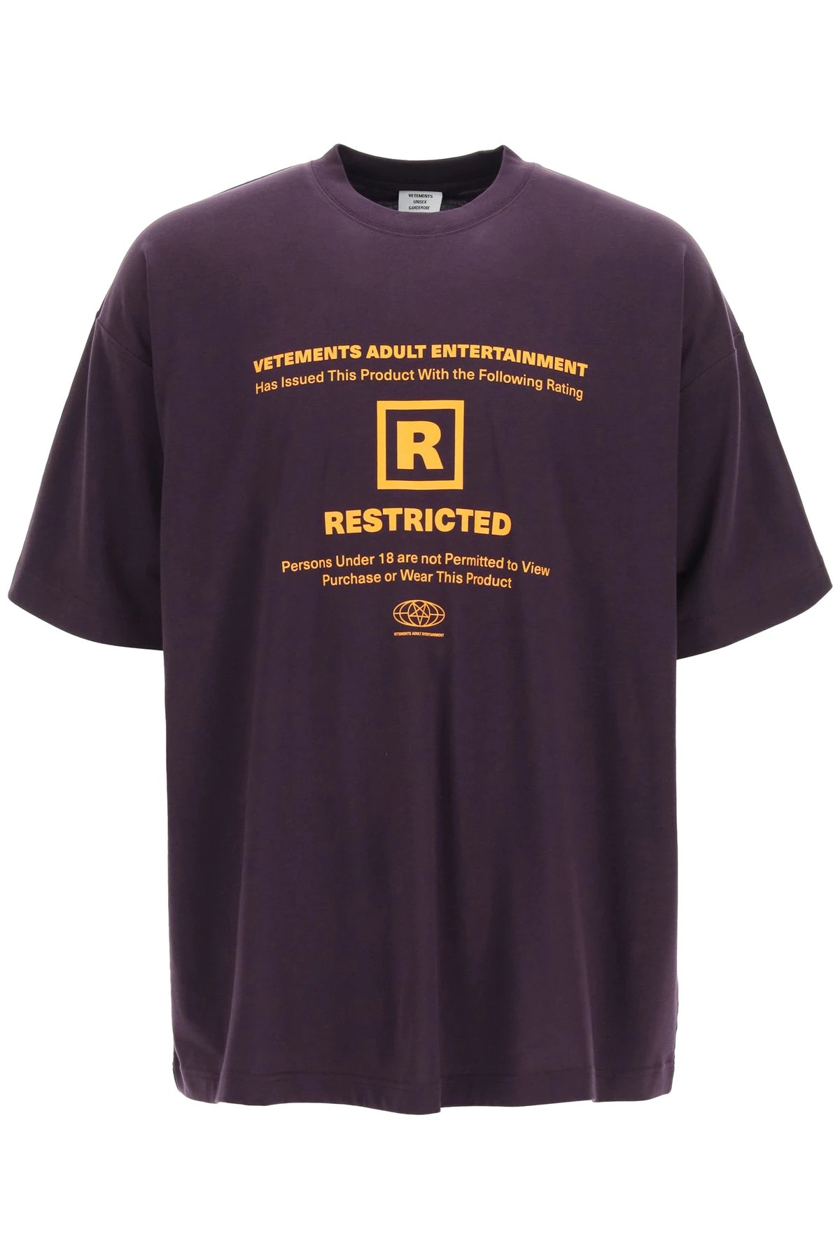 R-RESTRICTED LOGO T-SHIRT - 1