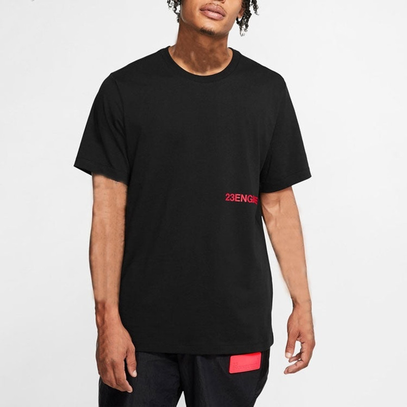 Jordan Air Jordan Printing Pattern Short Sleeve Black CV7974-010 outlook