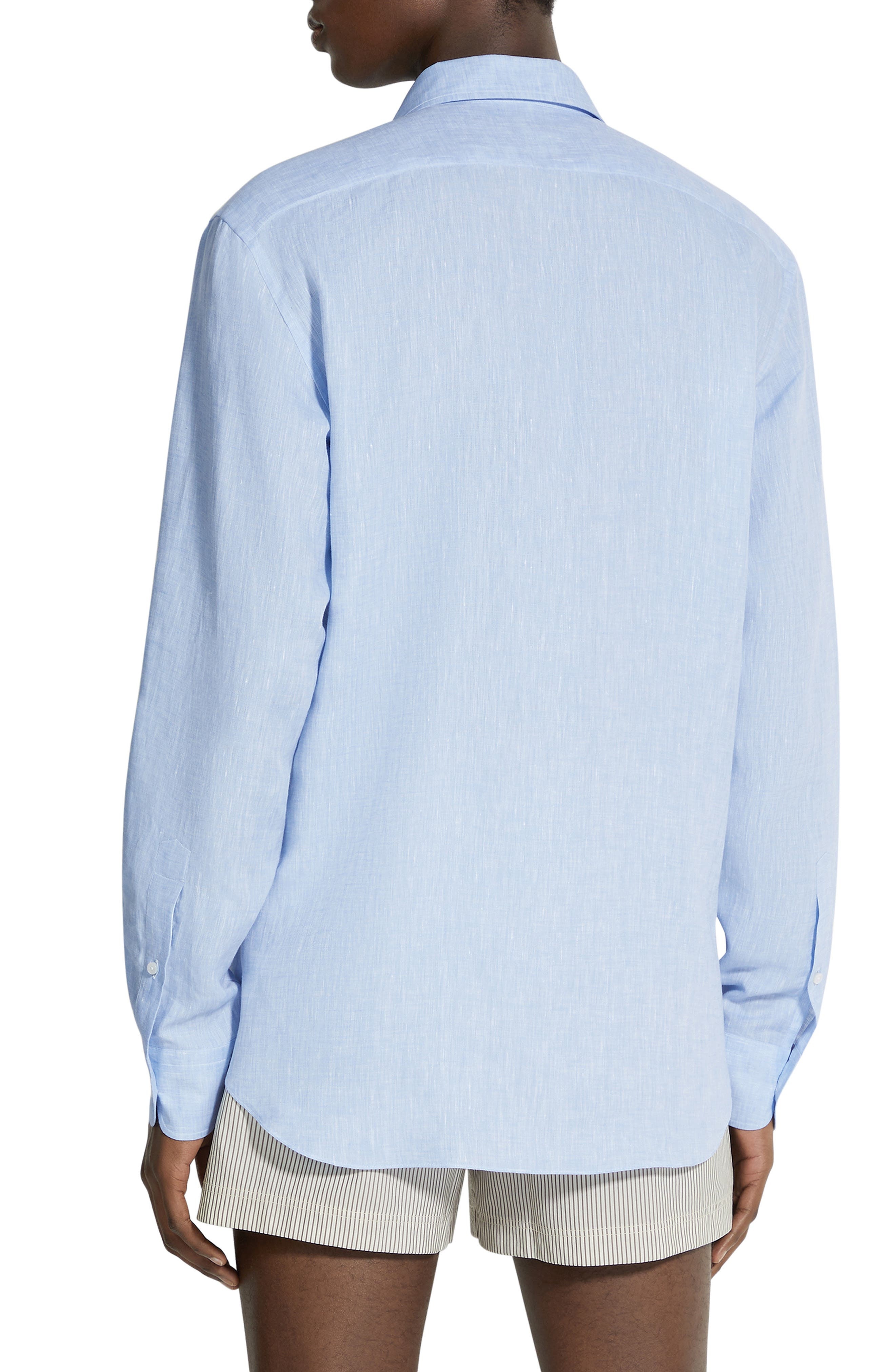 Oasi Linen Button-Up Shirt - 2