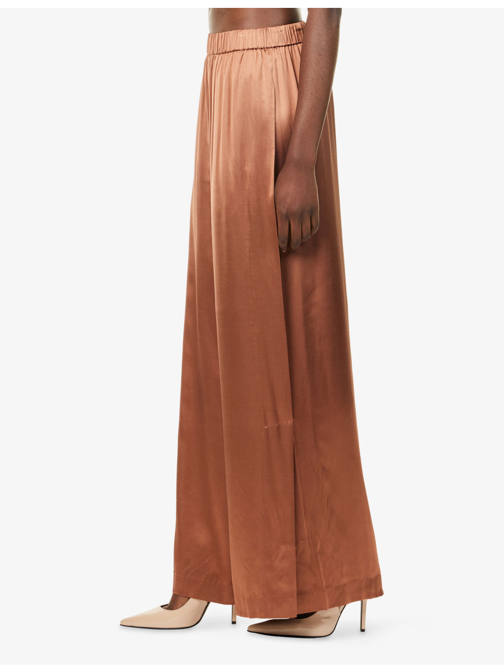 Eve Wide-Leg Woven Pyjama Bottoms - 3