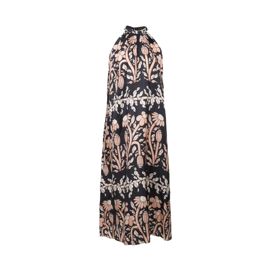 Liga Floral Print Dress - 1