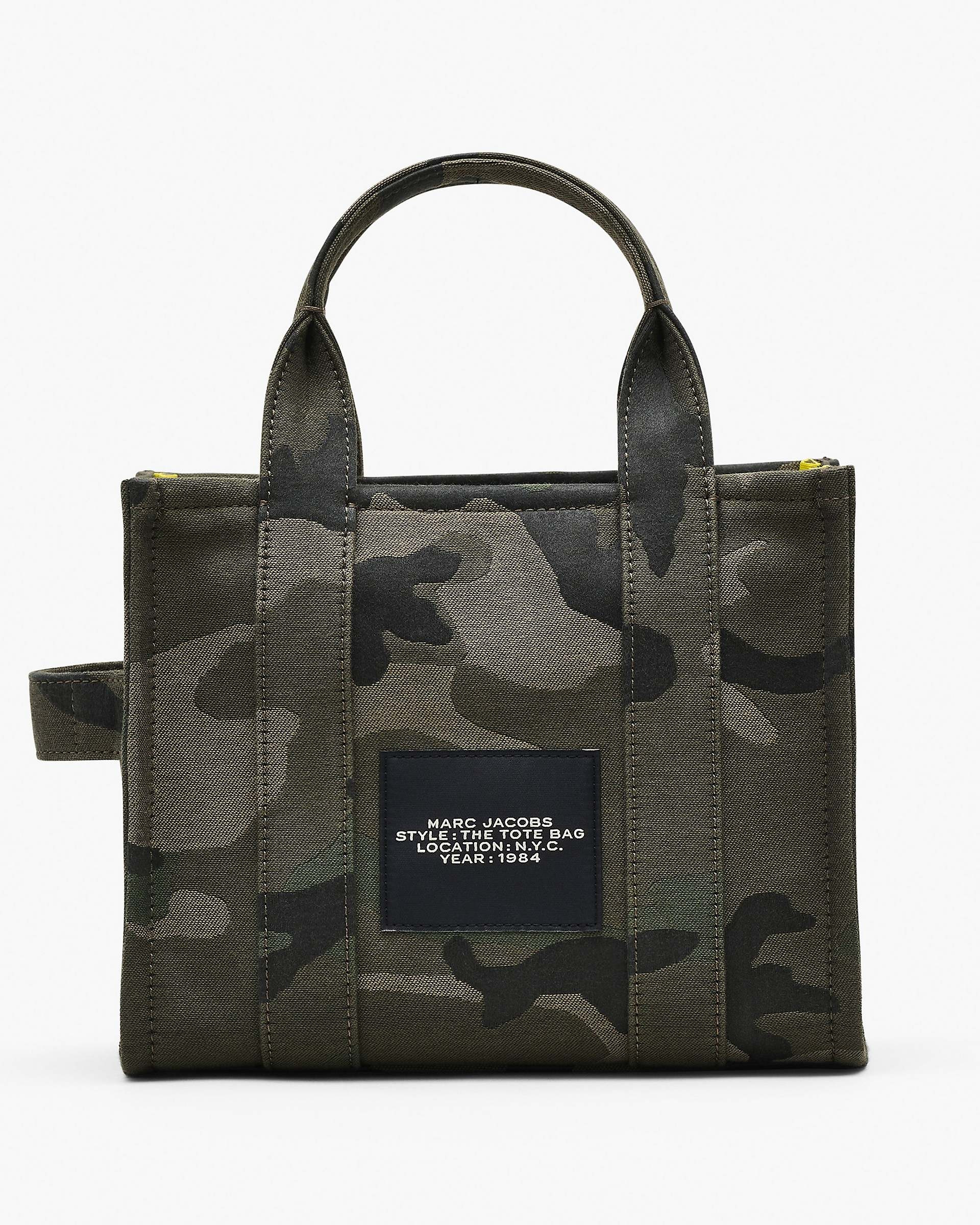 THE CAMO JACQUARD SMALL TOTE BAG - 3