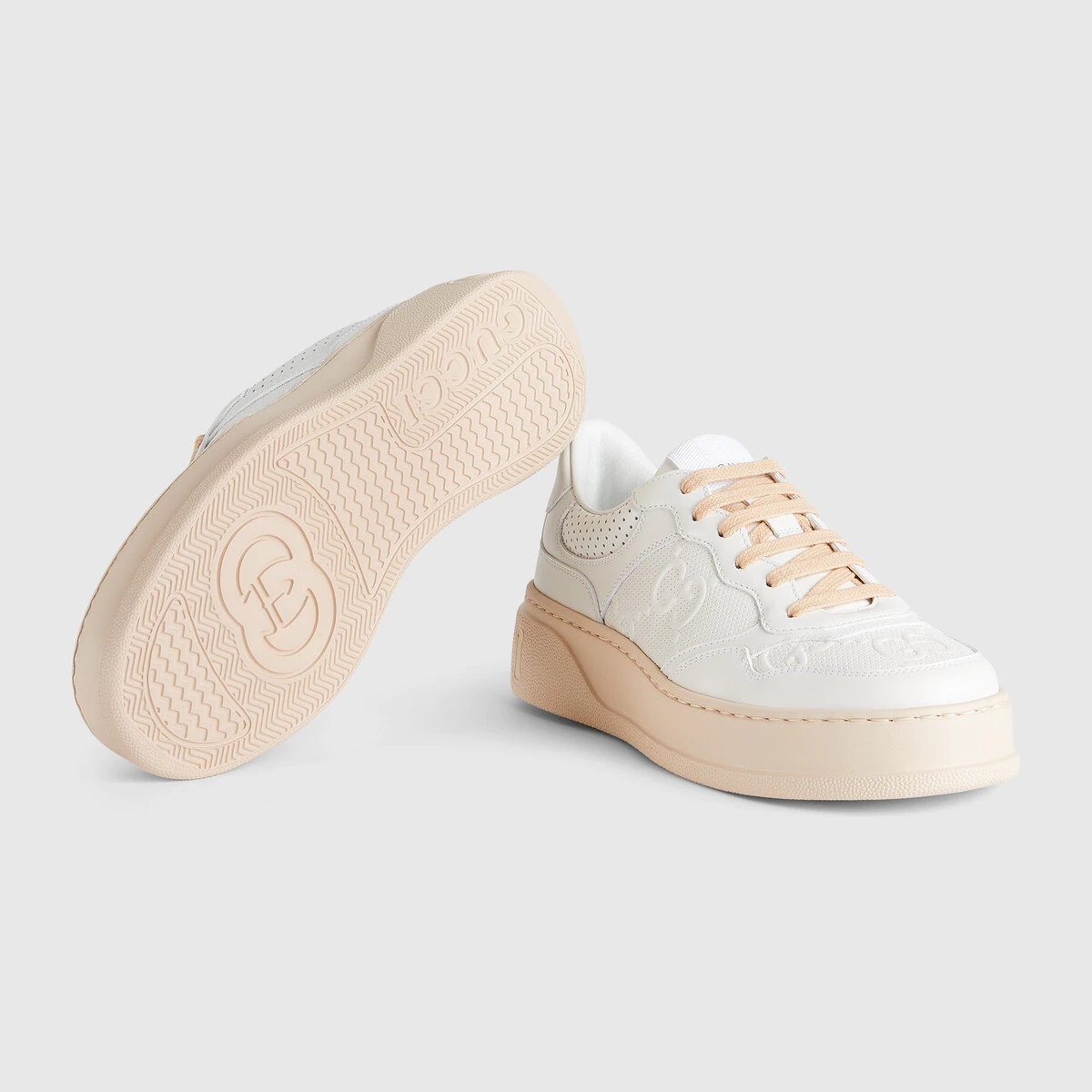 Women's GG embossed sneaker - 5