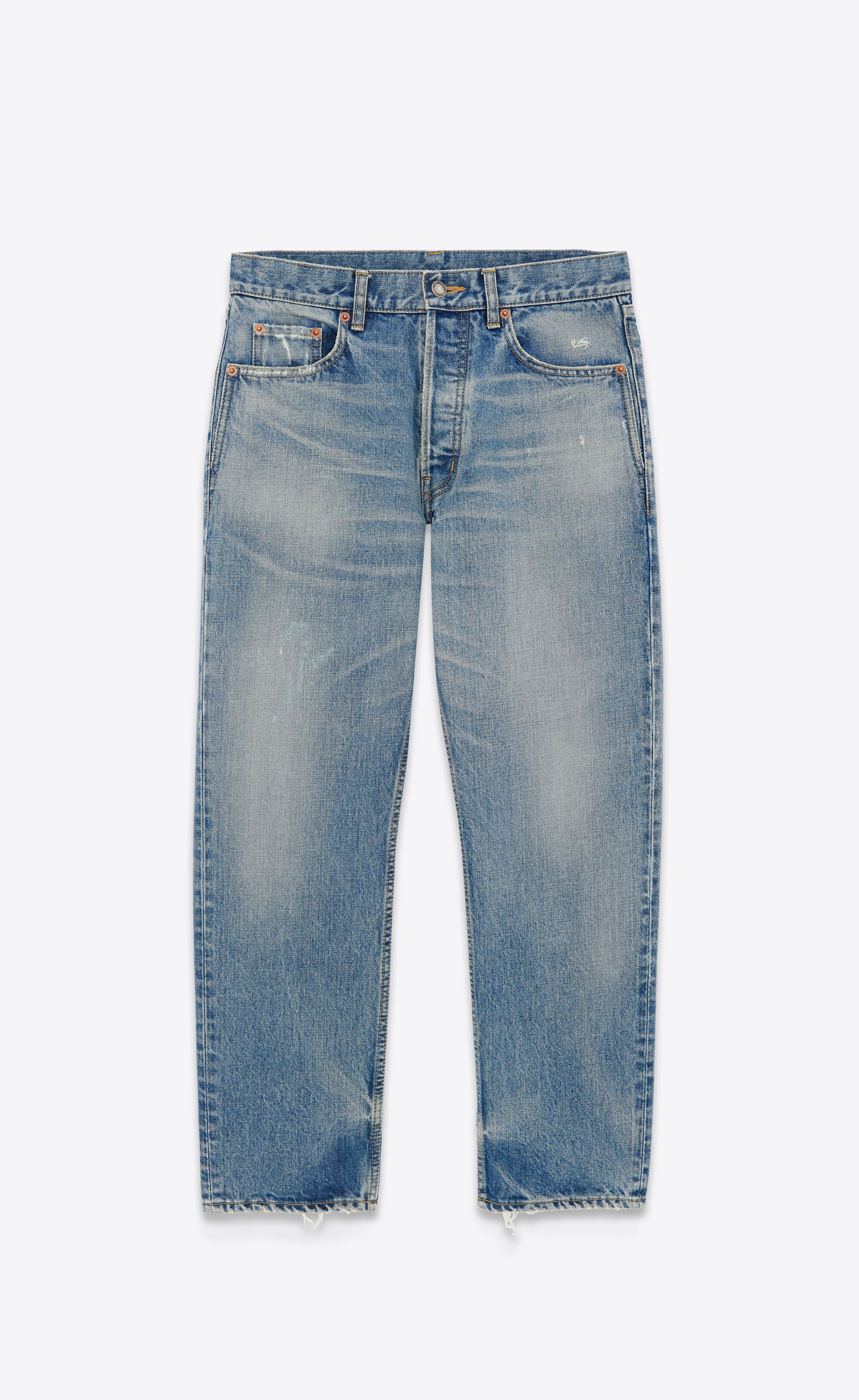 mick jeans in charlotte blue denim - 1
