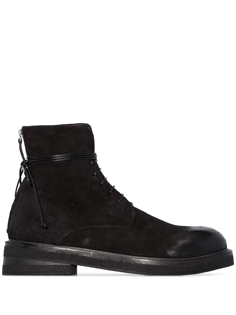 zip detail ankle boots - 1