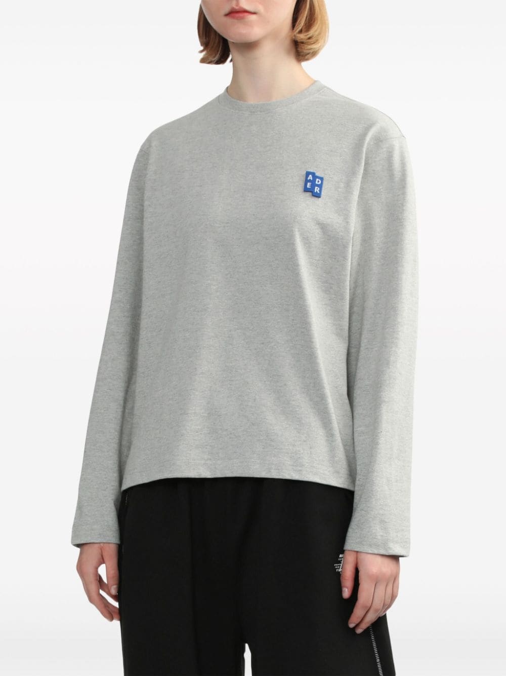 Tetris-appliquÃ© cotton T-shirt - 3
