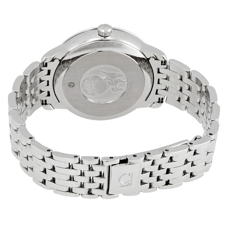 Omega De Ville Automatic Diamond Silver Dial Ladies Watch 424.10.33.20.52.002 - 3