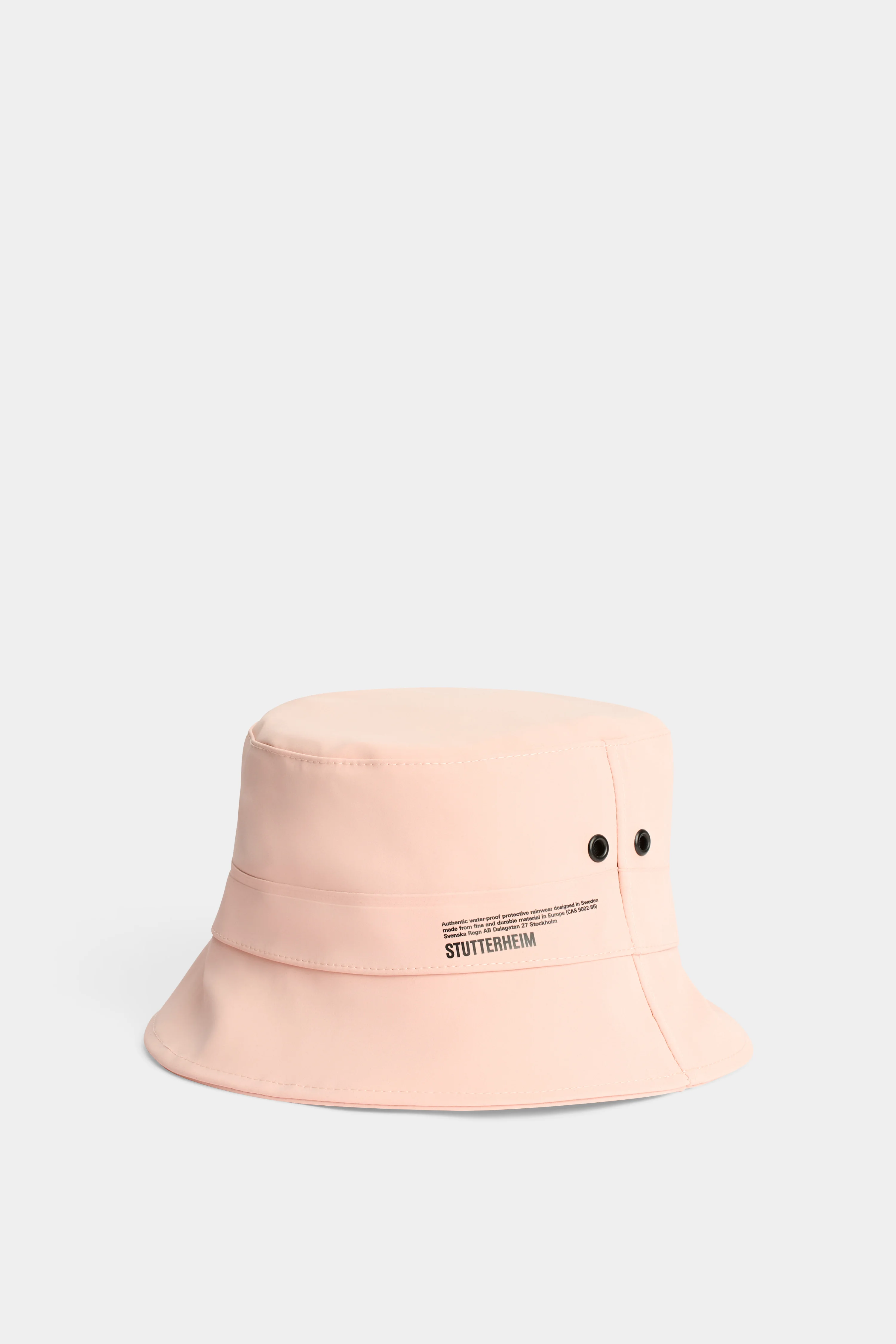 Beckholmen Matte Bucket Hat Pale Pink - 1
