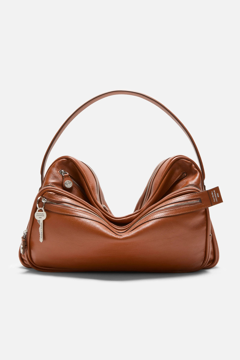 Camero Camera shoulder bag - Cognac brown 1