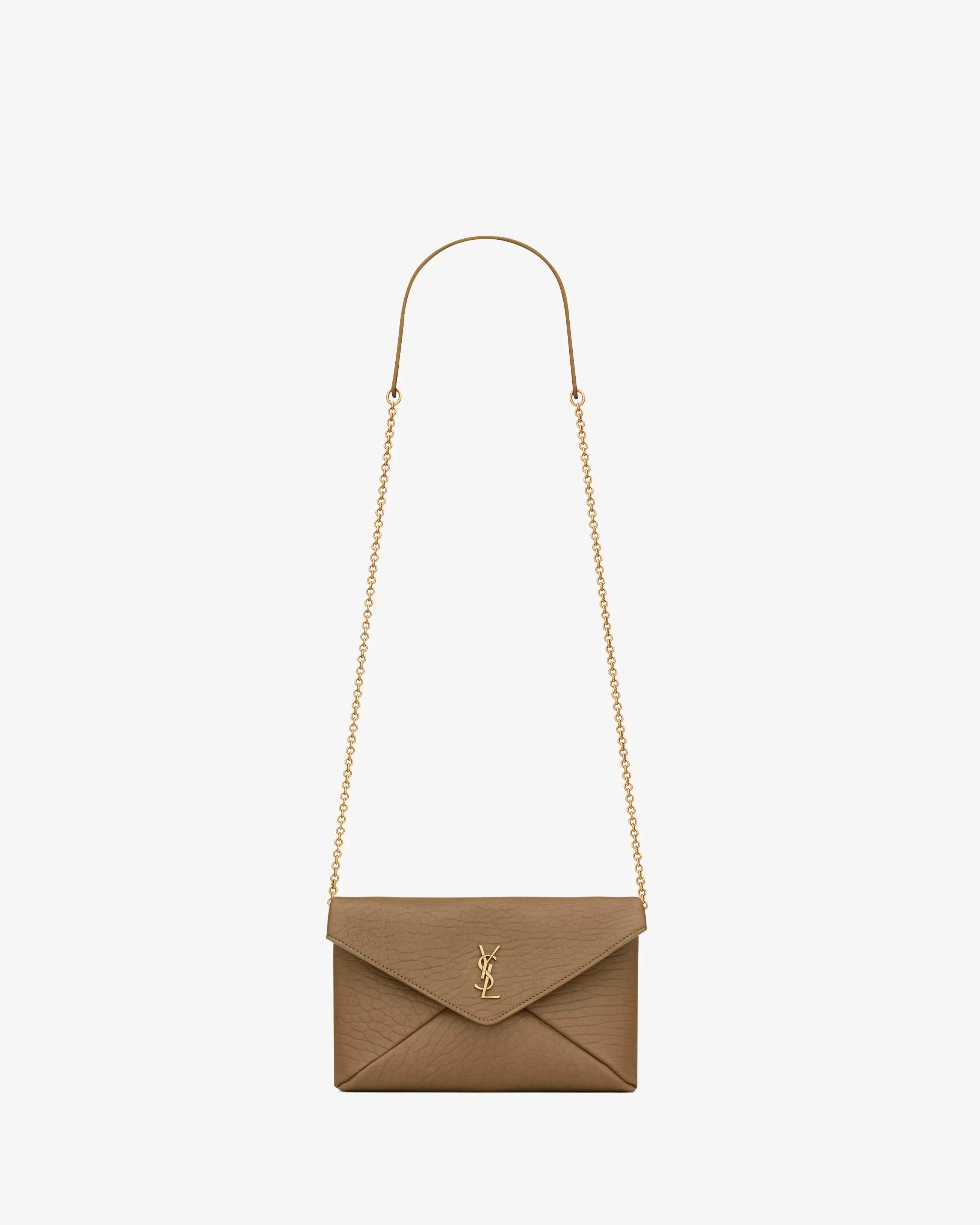 CASSANDRE SMALL CHAIN CLUTCH IN LAMBSKIN - 1