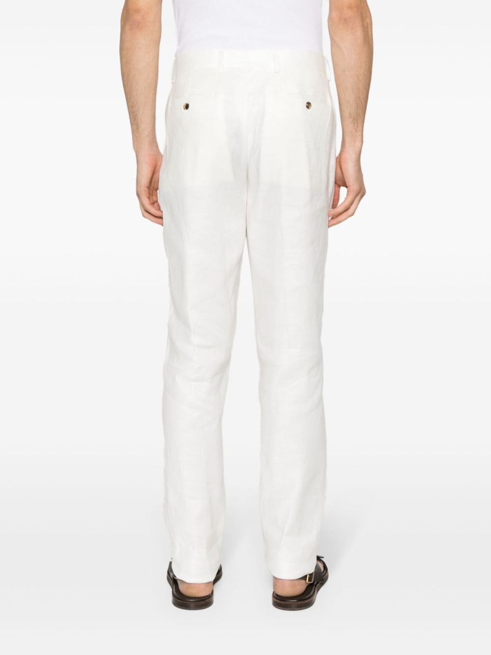 slim-fit chino trousers - 4