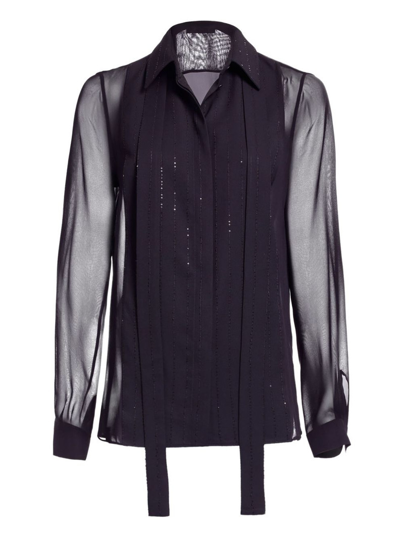 pinstriped silk shirt 1