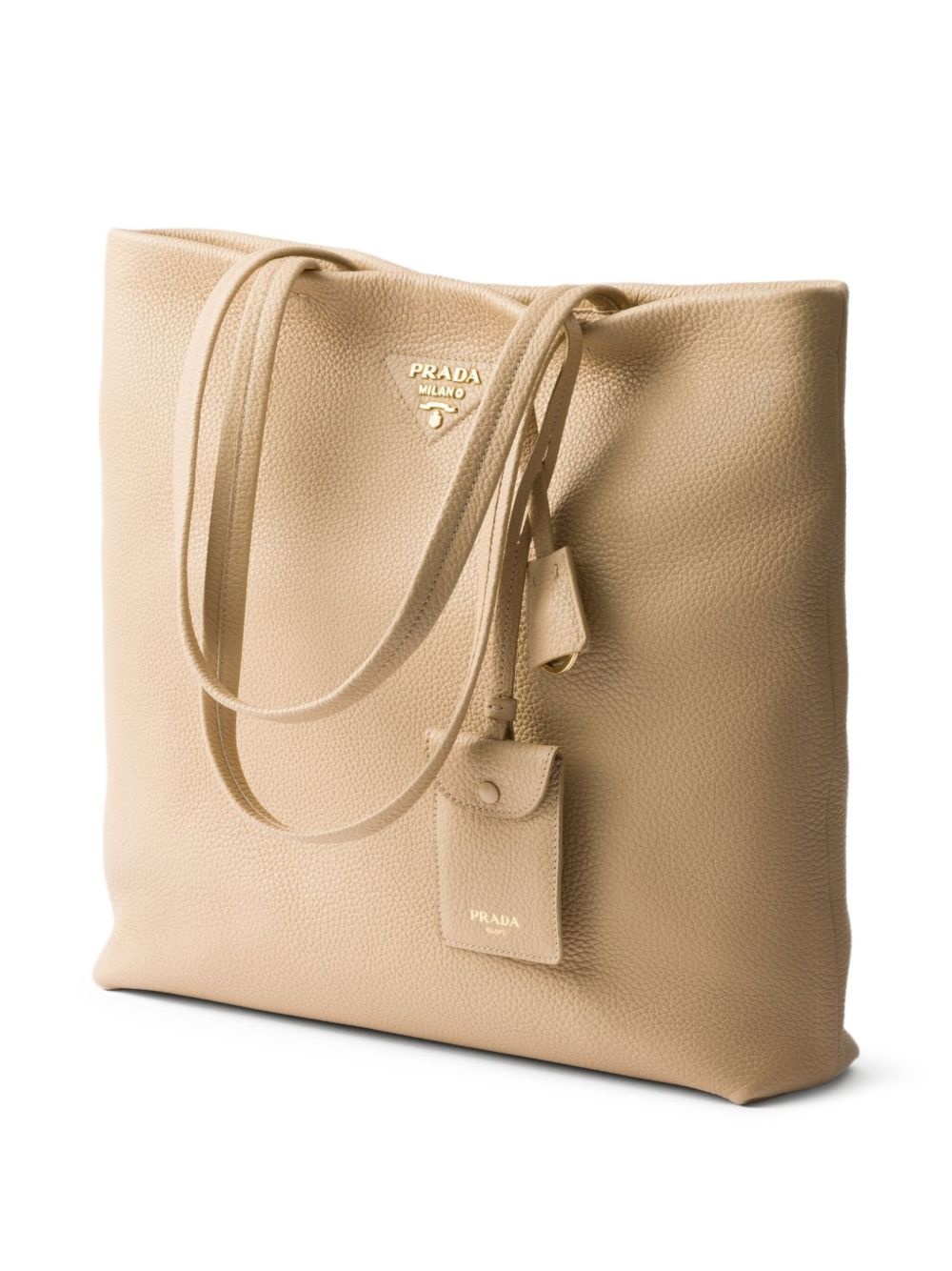 large leather tote bag - 5