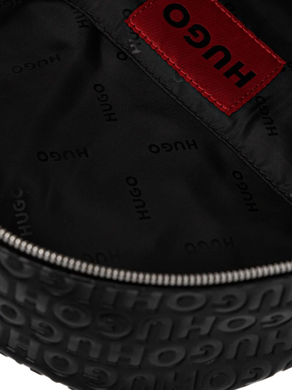 Ethon logo-embossed backpack - 4