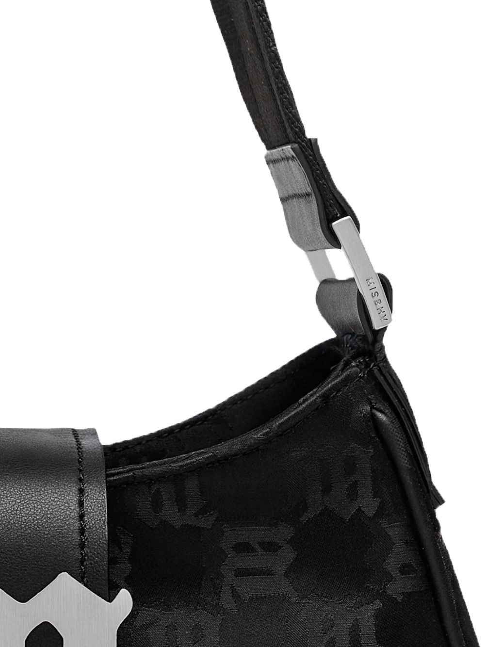 medium monogram-detail shoulder bag - 4