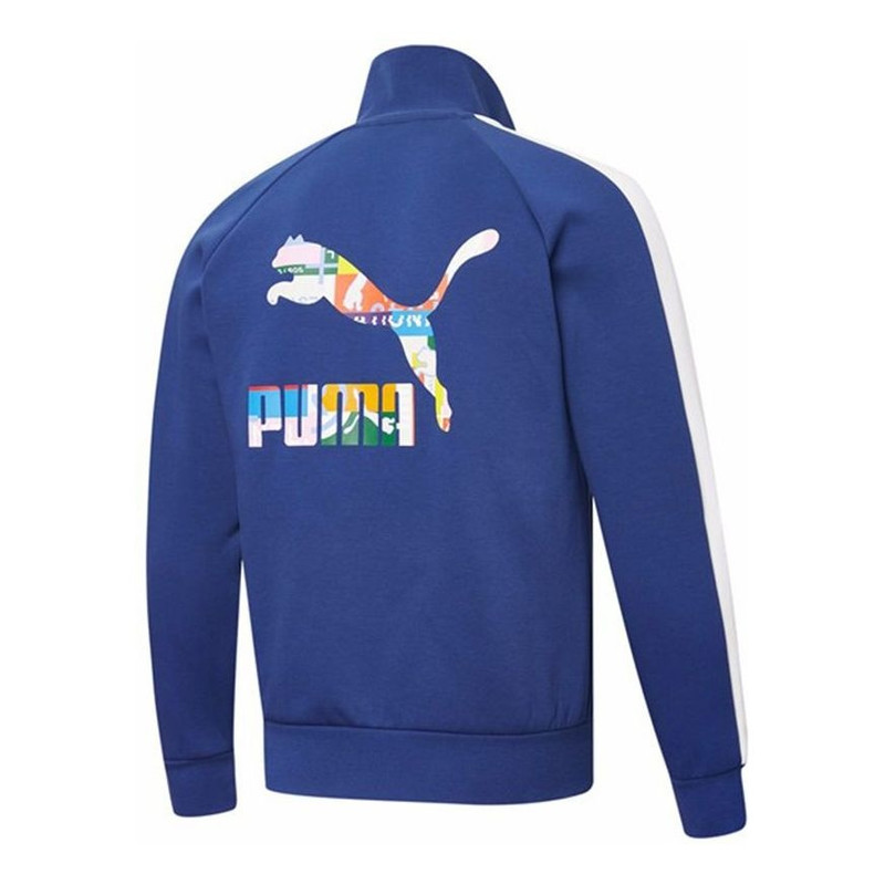 PUMA Puma Sports Track Jacket 'Blue White' 531290-12 outlook