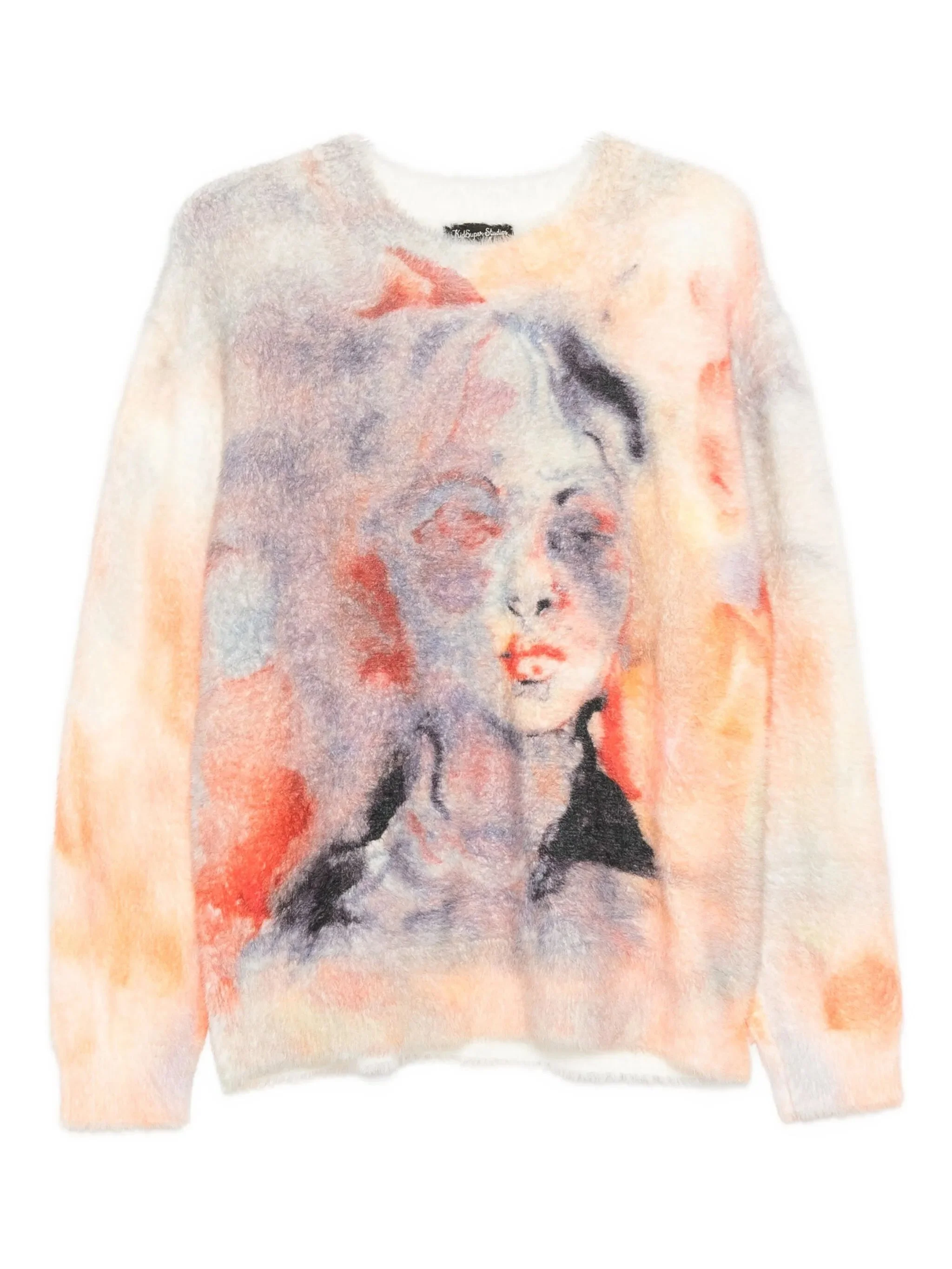 Kidsuper Portrait-print Crew-neck Sweater - 1