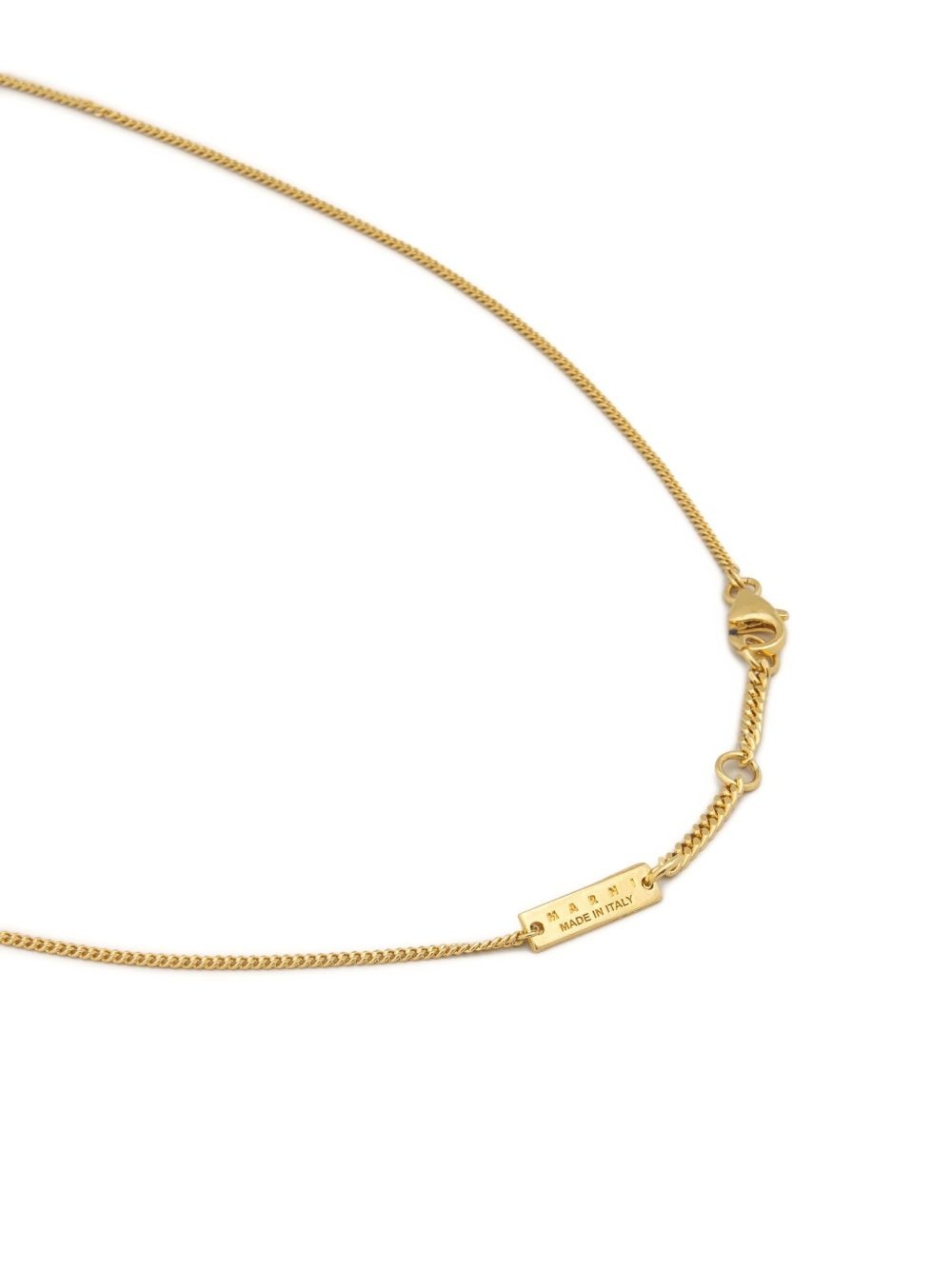 pearl-embellished necklace - 4