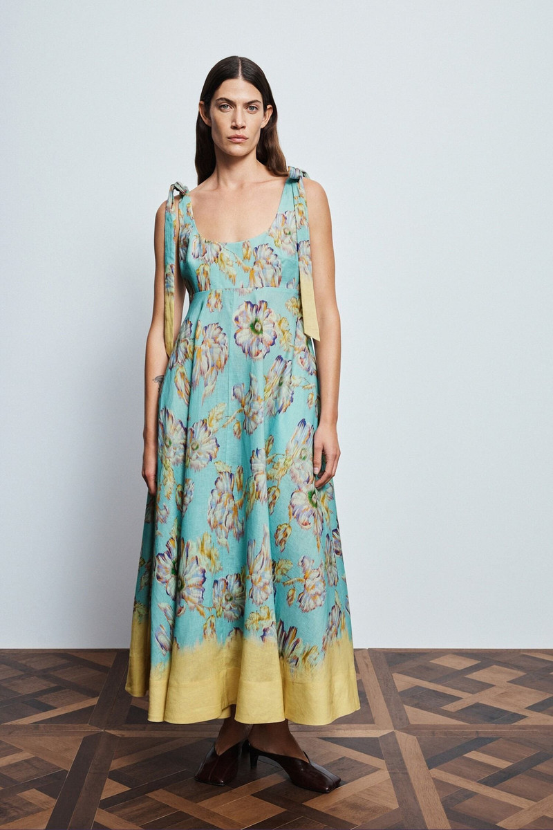 ALÉMAIS Jerry Ballet Midi Dress outlook