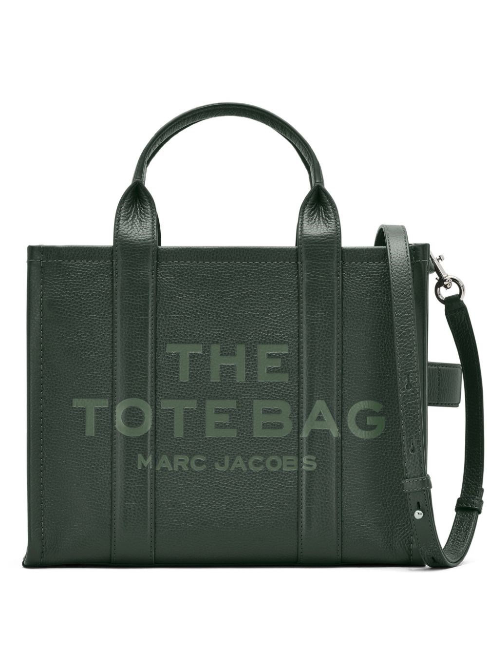 MARC JACOBS the leather medium tote bag black deals