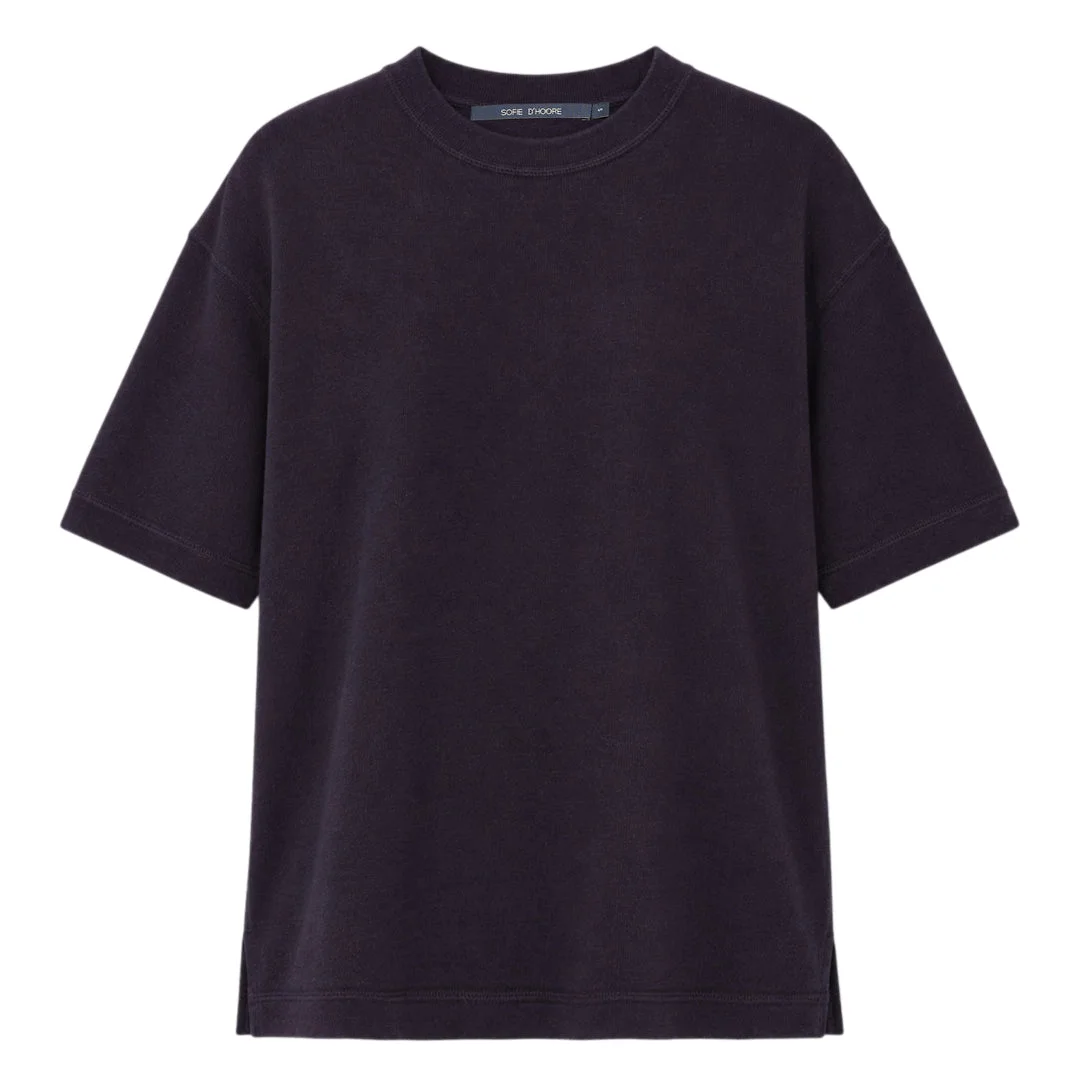Short Sleeve Jersey Knit Top - 1