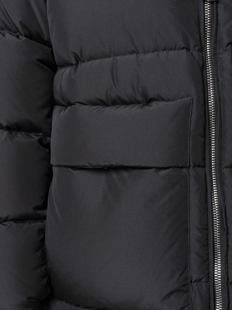 feather down rear-logo parka 5