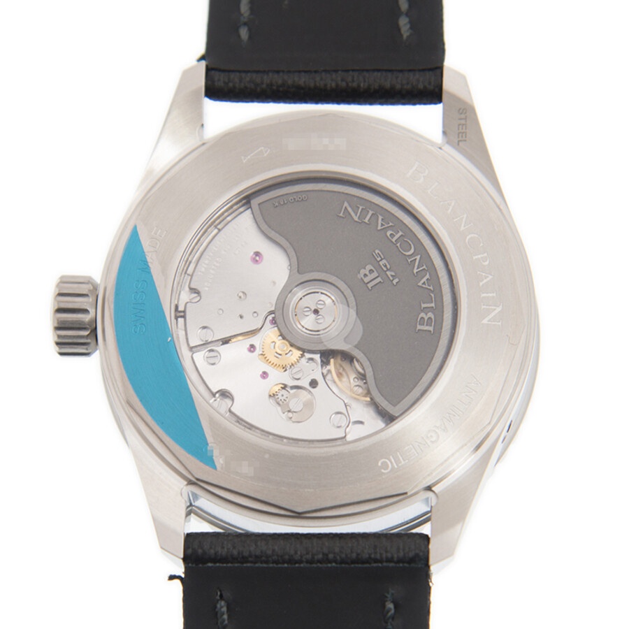 Blancpain Fifty Fathoms Bathyscaphe Quantieme Automatic Grey Dial Men's Watch 5054-1110-B52A - 4