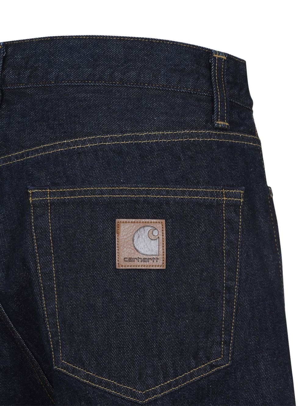 logo-patch denim jeans - 3