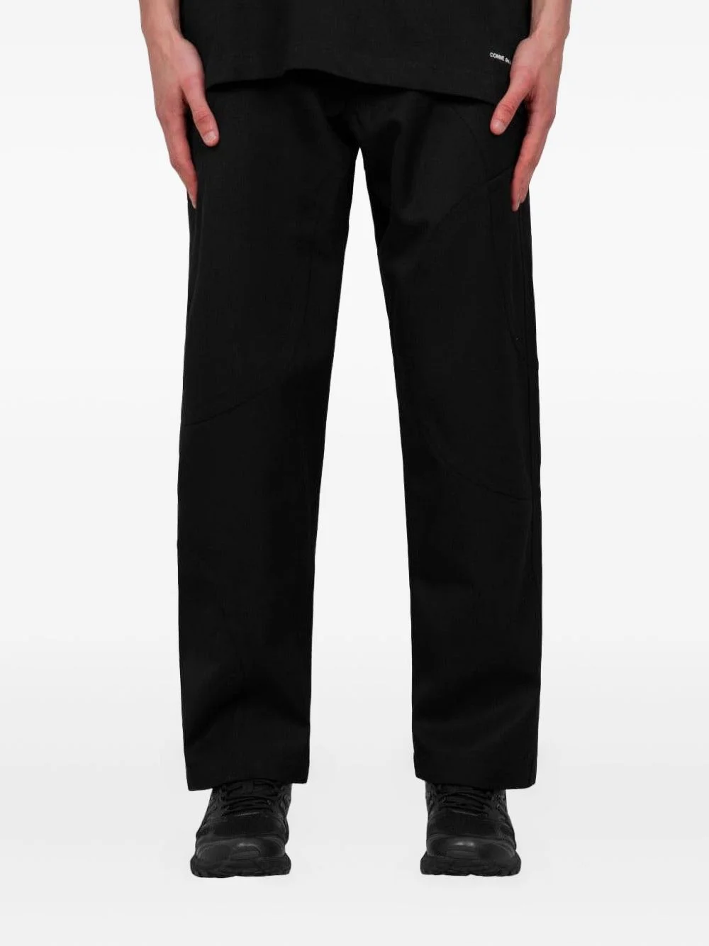 straight-leg trousers - 1