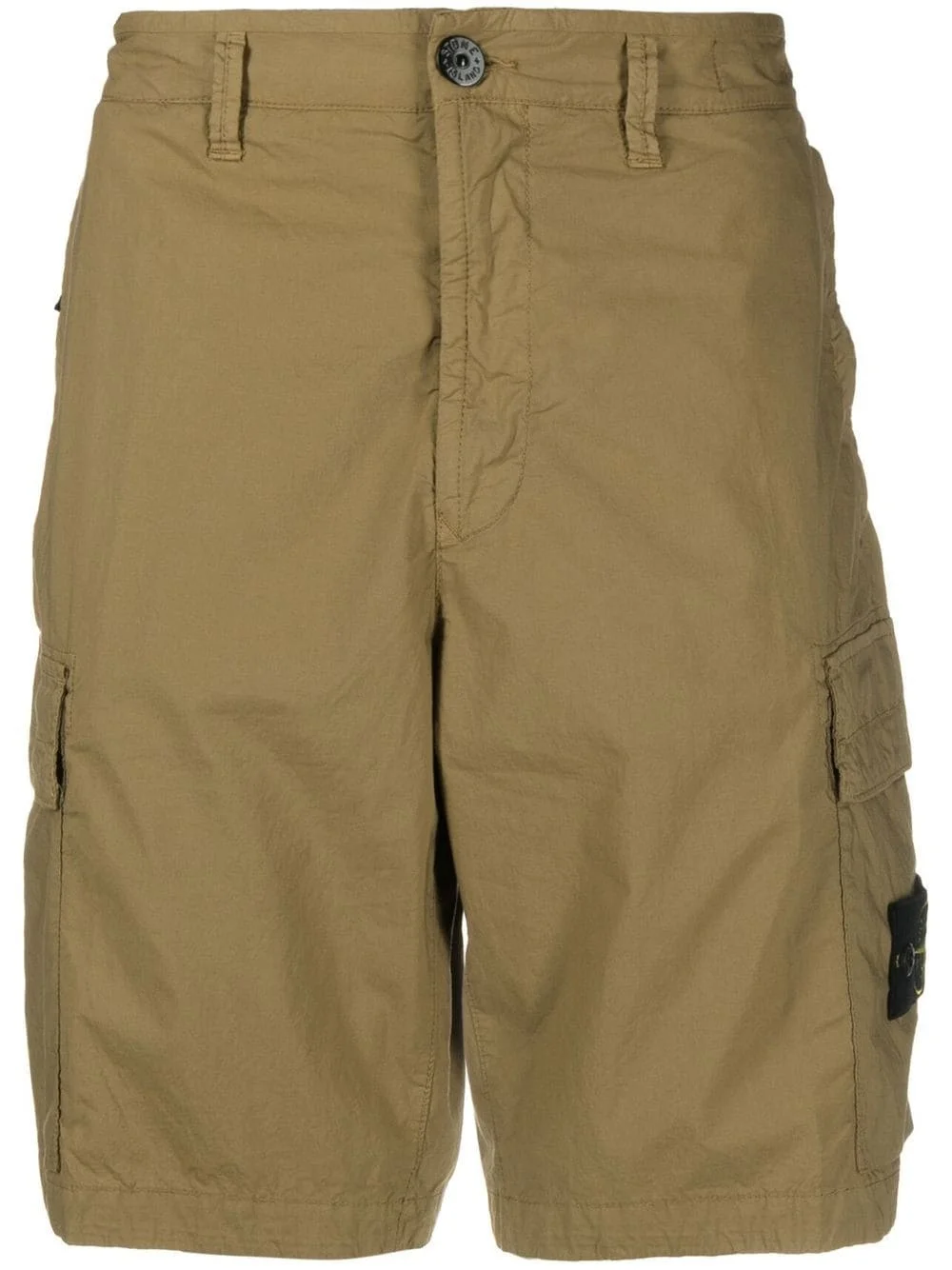 side logo-patch bermuda shorts - 1