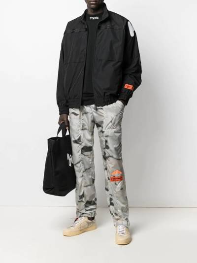 Heron Preston HP spray windbreaker jacket outlook