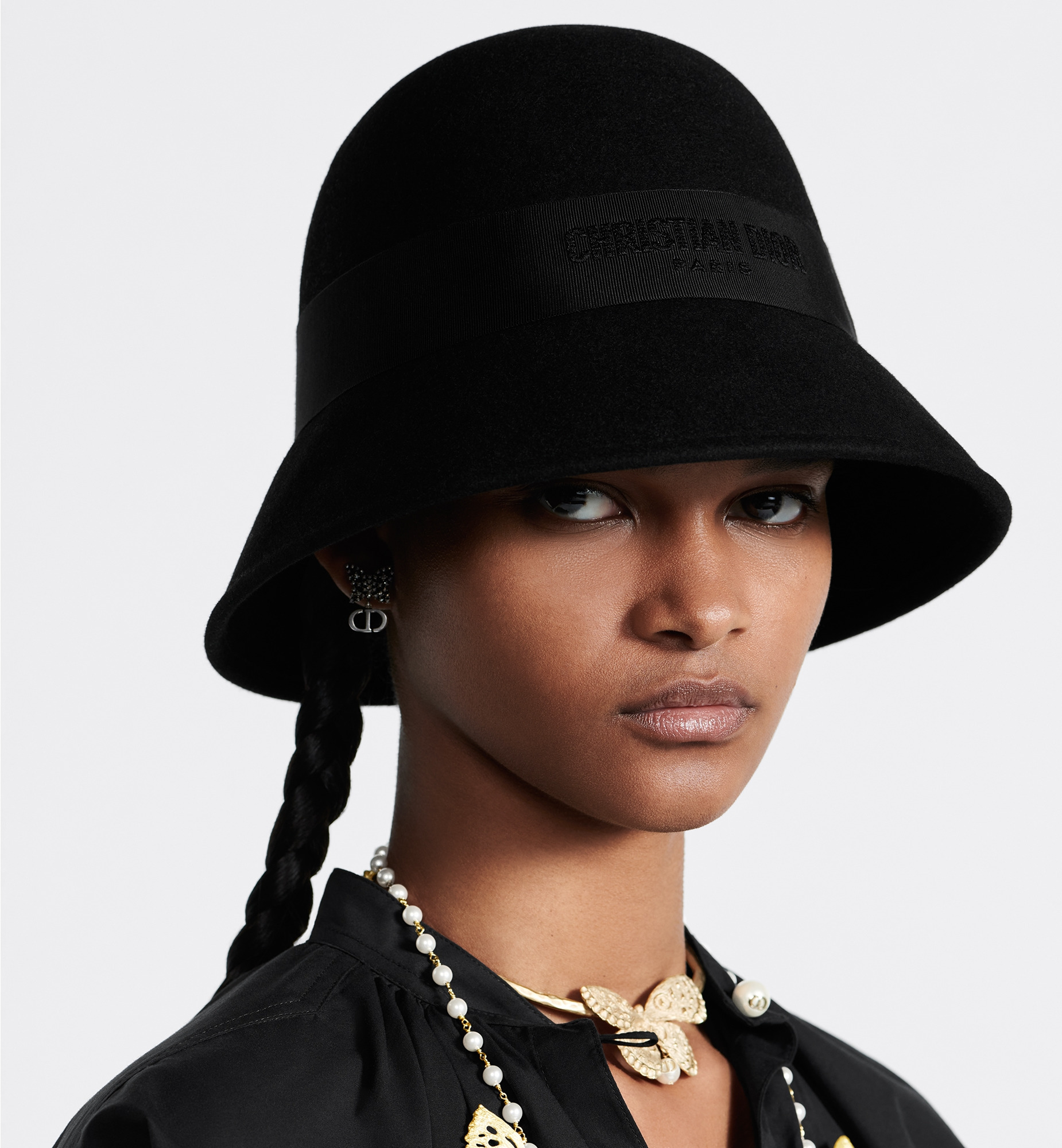 D-Tulipe Small Brim Cloche - 2