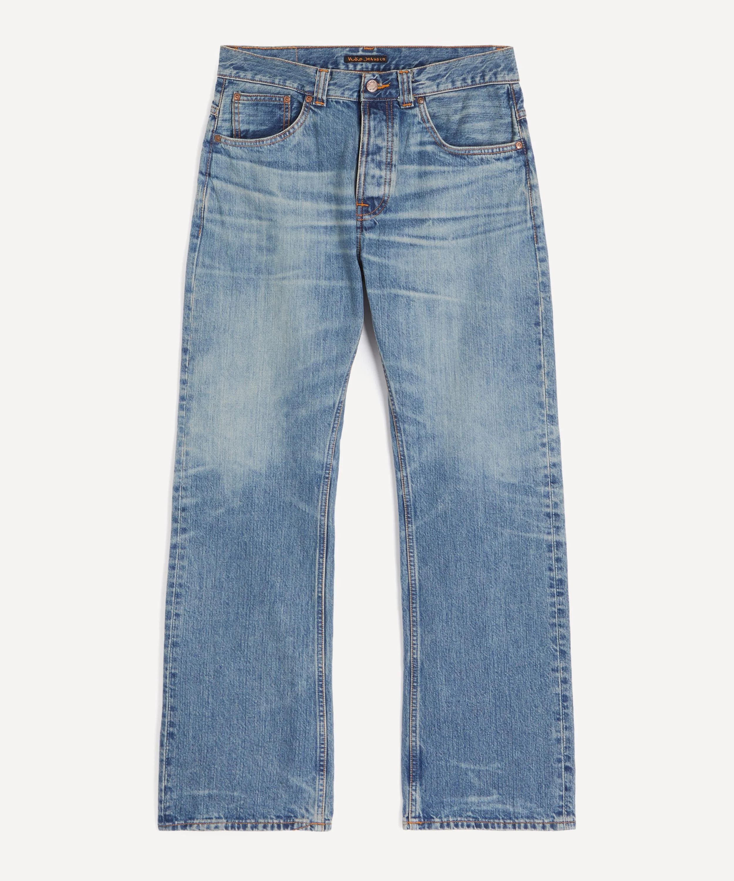 Regular Alf Jeans in Silver Tracks - 1