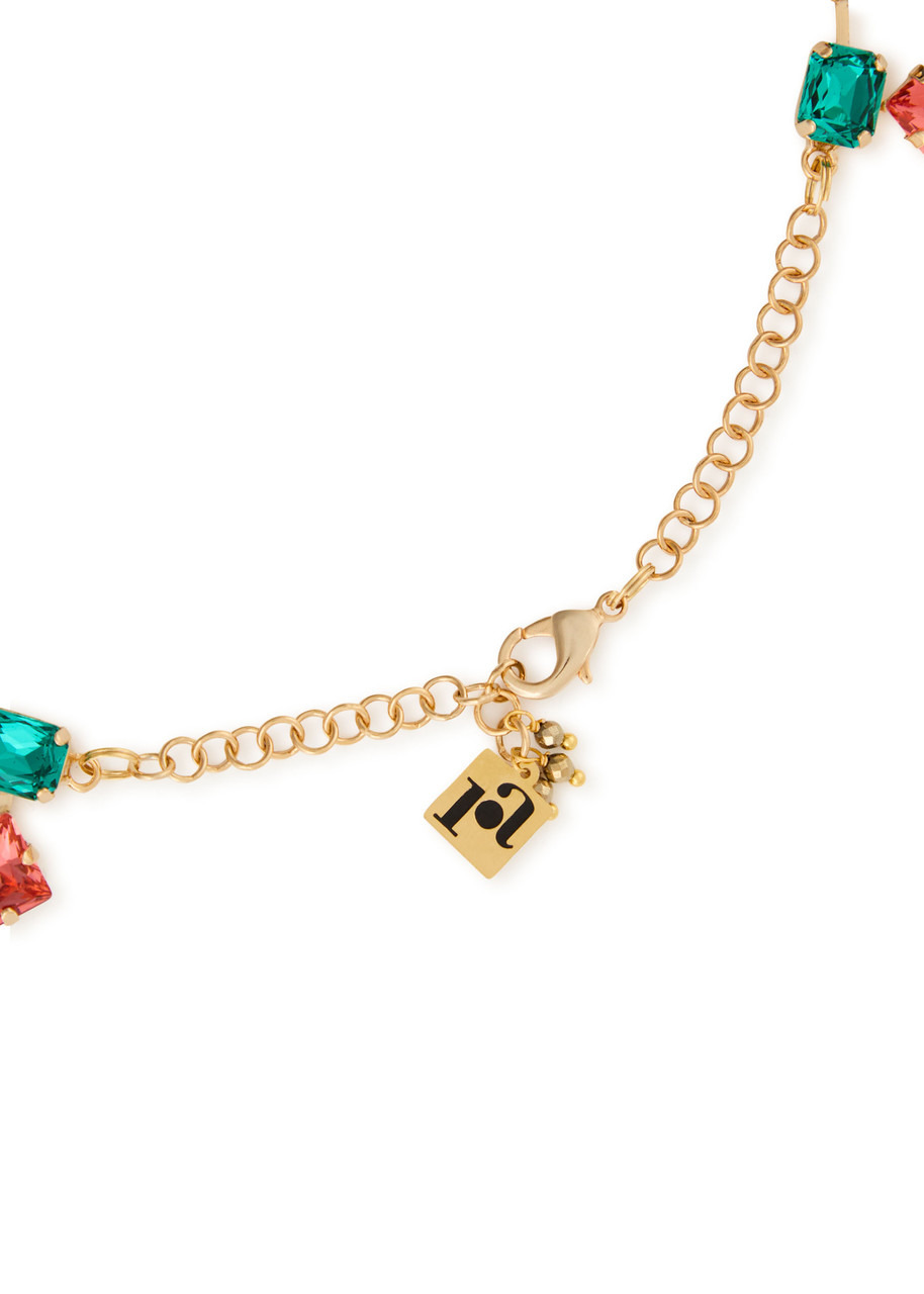 Rosantica Crystal-embellished Necklace - 4