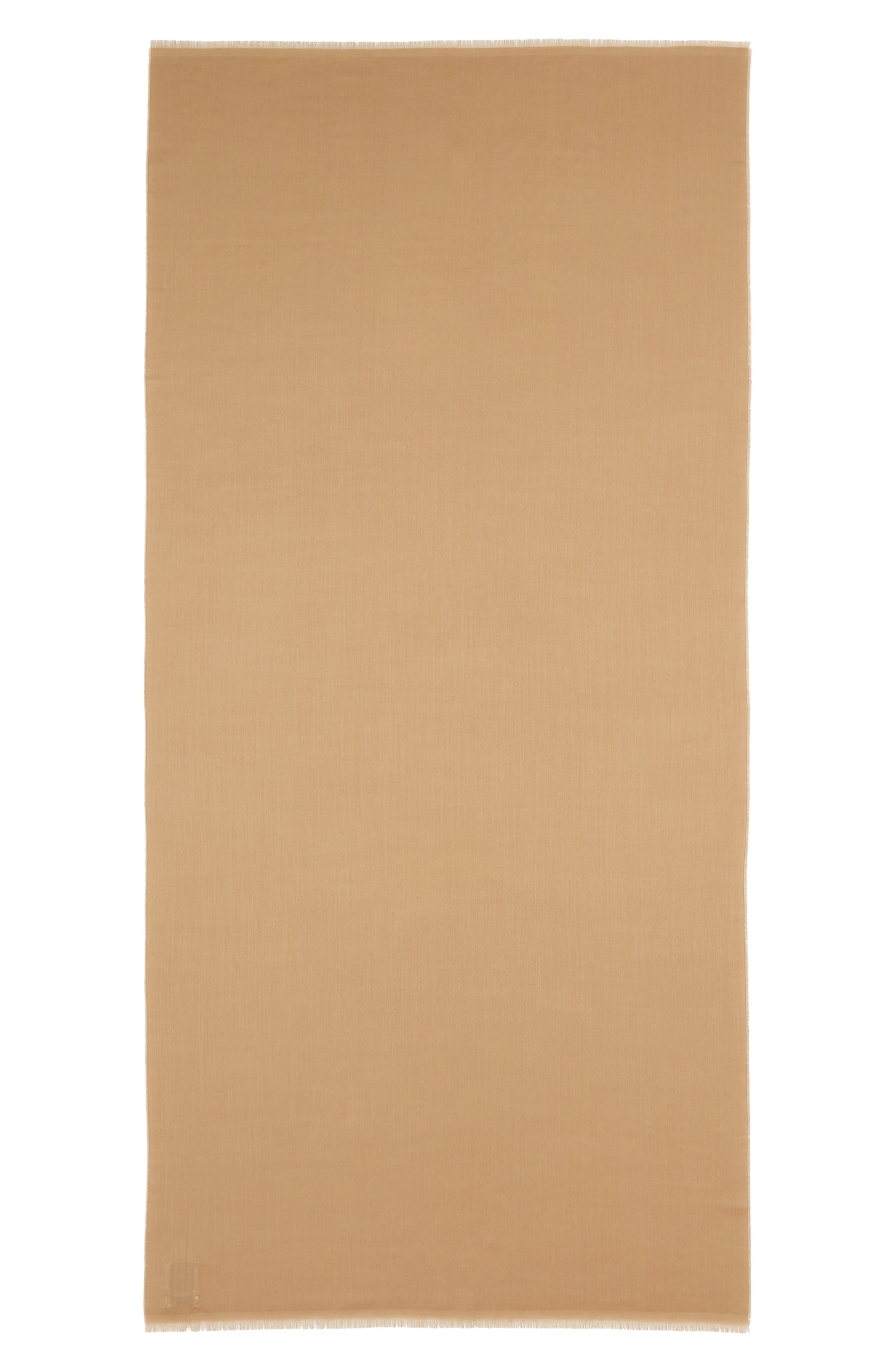 TOTEME Mercerized Wool Fringe Scarf in Hazel at Nordstrom - 3