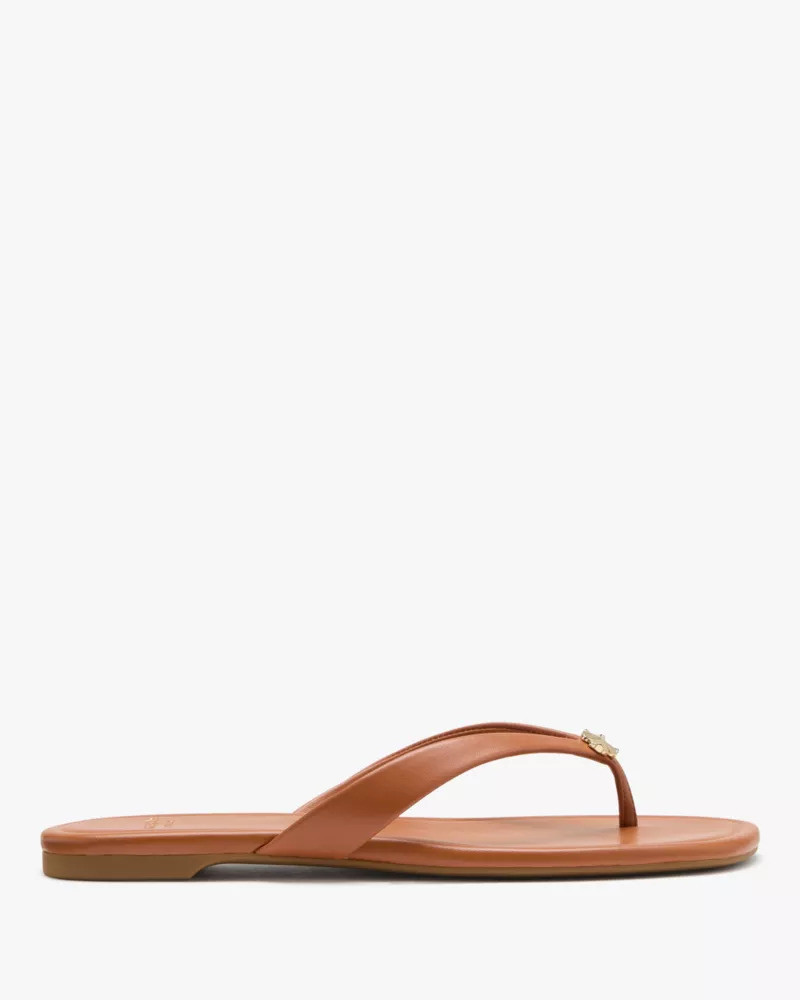 Spade Flower Flip Flops 1