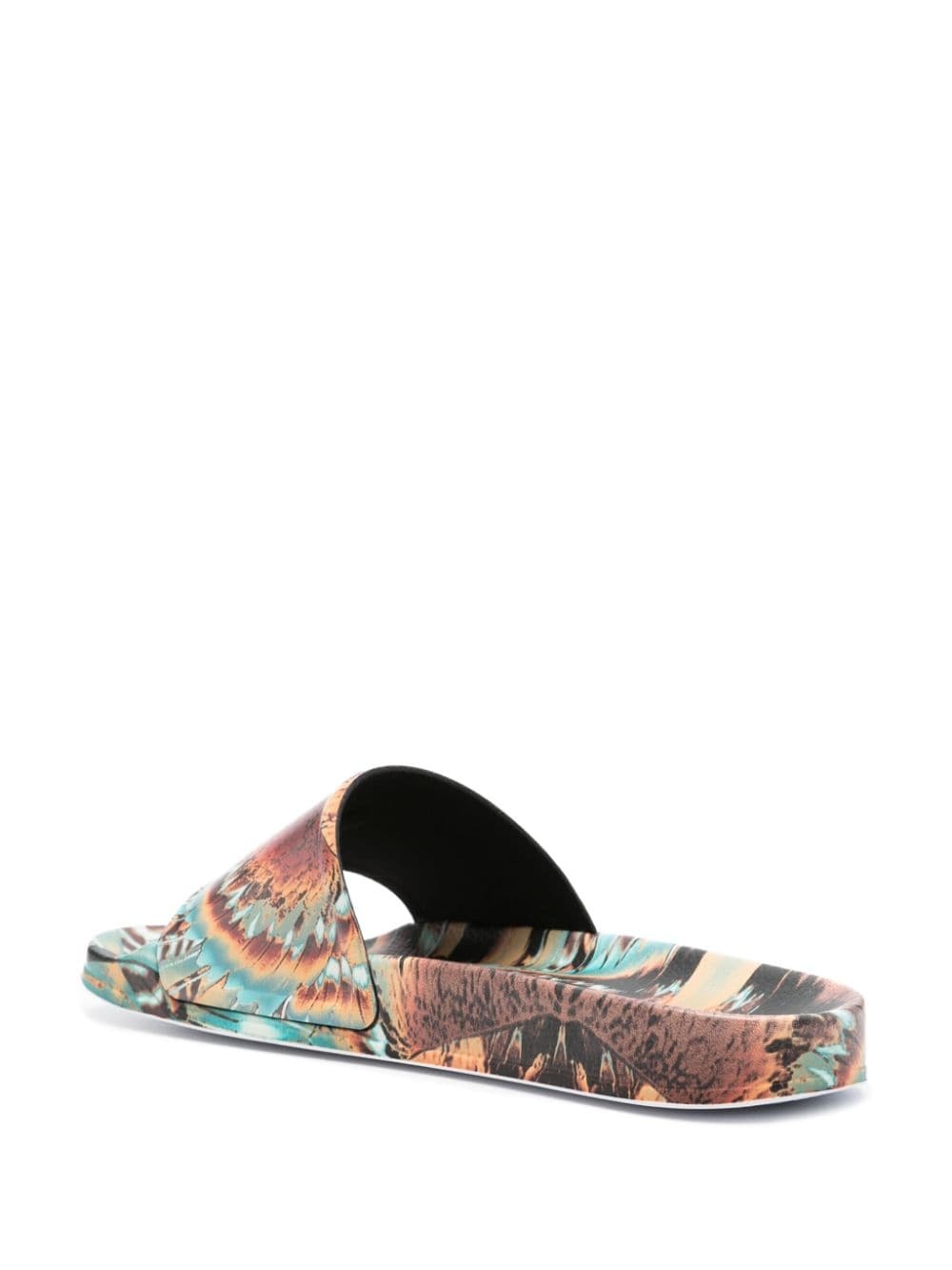 Grizzly Wings logo-embossed slides - 3