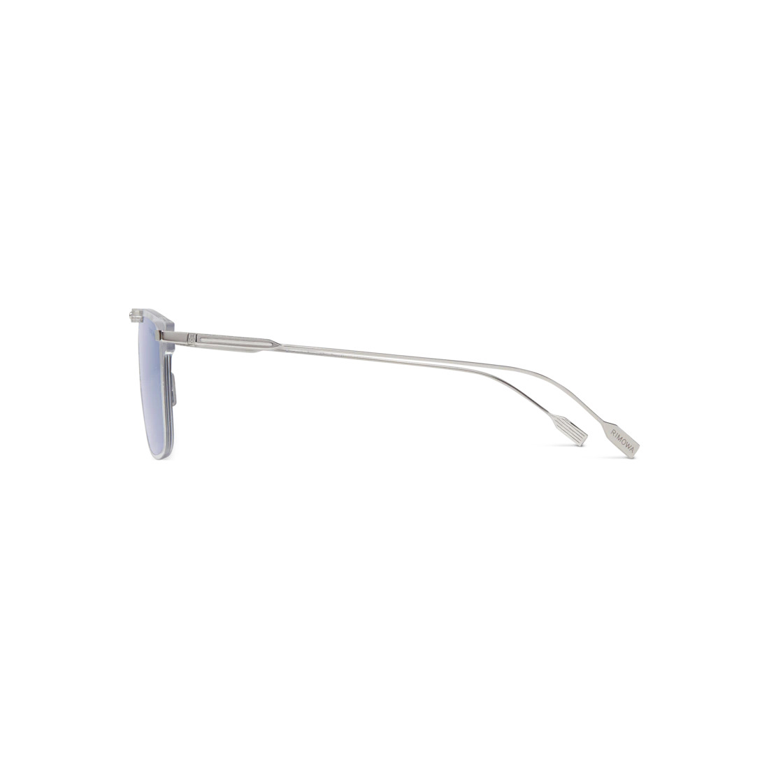 Eyewear Square Transparent Sunglasses - 5