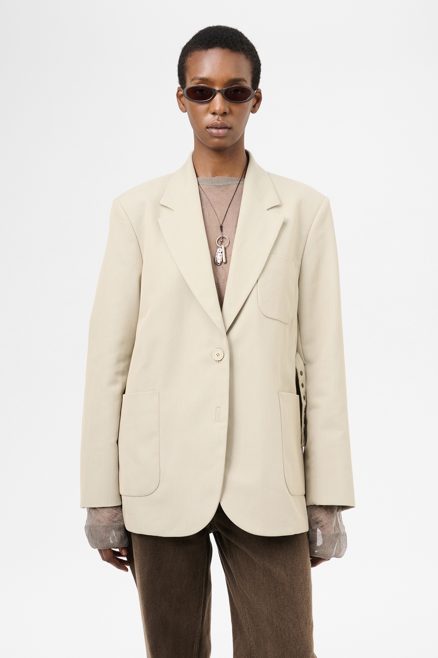 Clasp Blazer Lucid Pistachio Rural Wool - 3