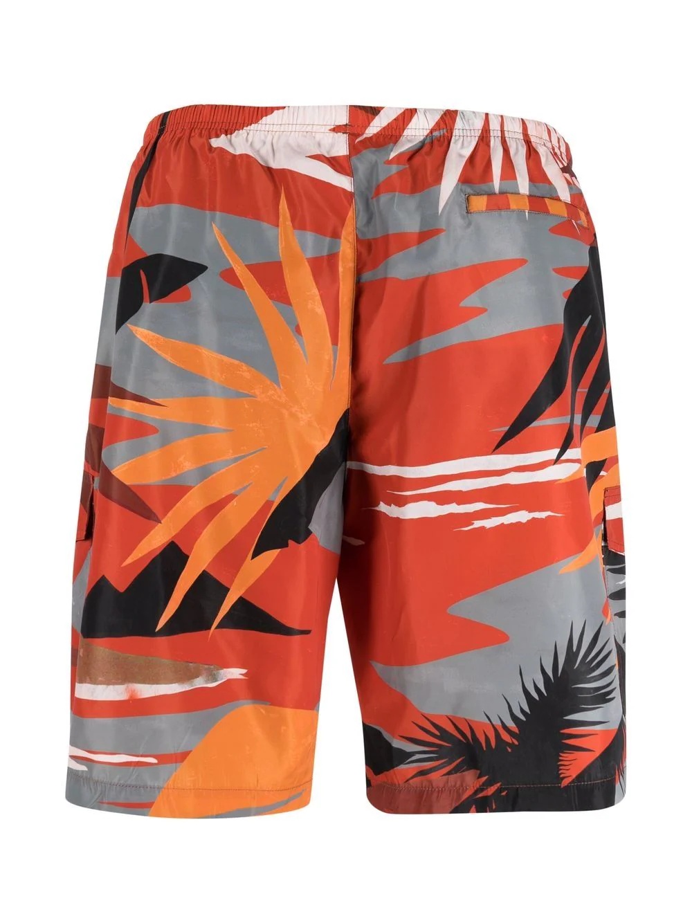 Hawaii-print swim shorts - 2